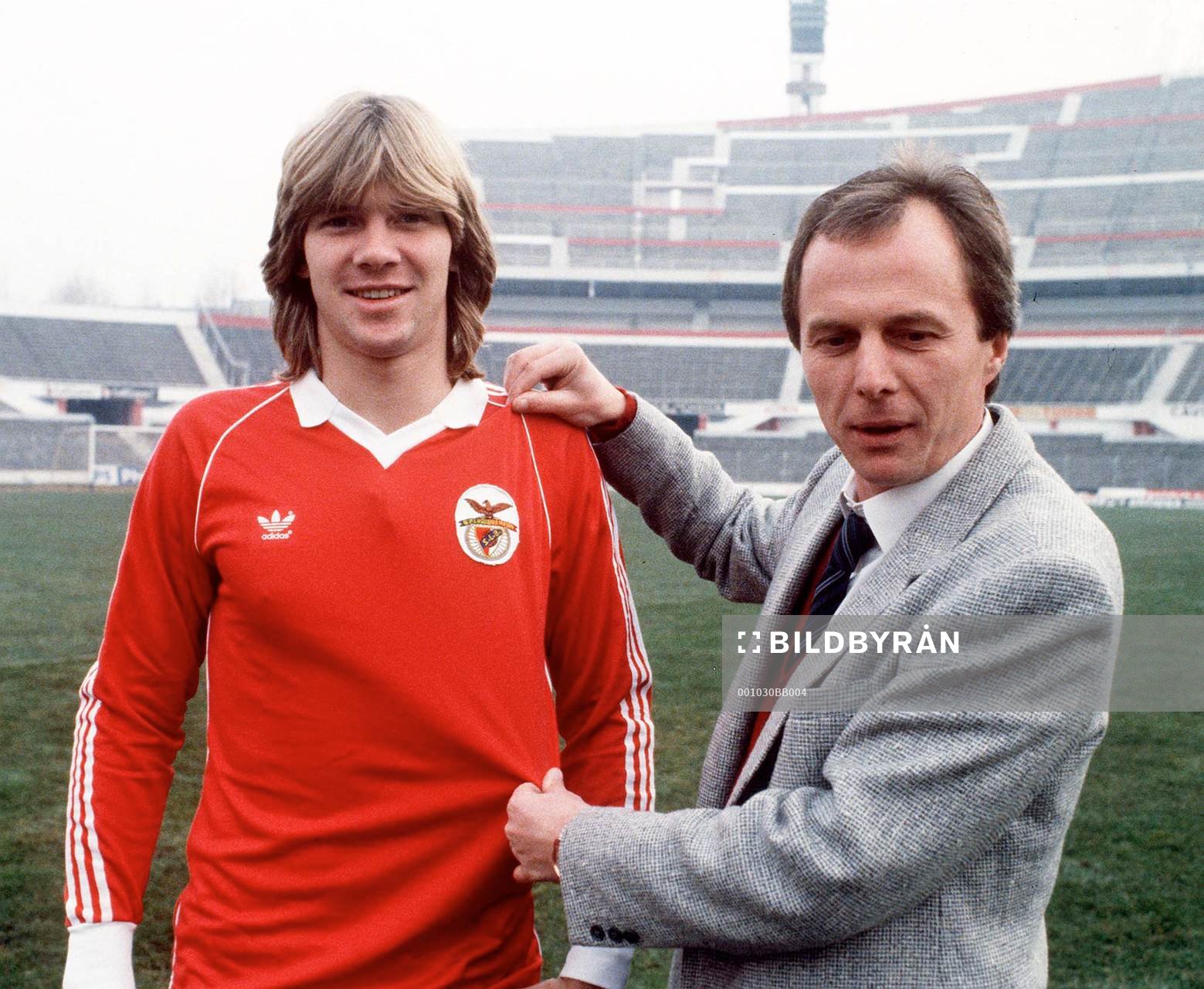 Fotboll, Sven-Göran Eriksson, tränare Benfica och Glenn
