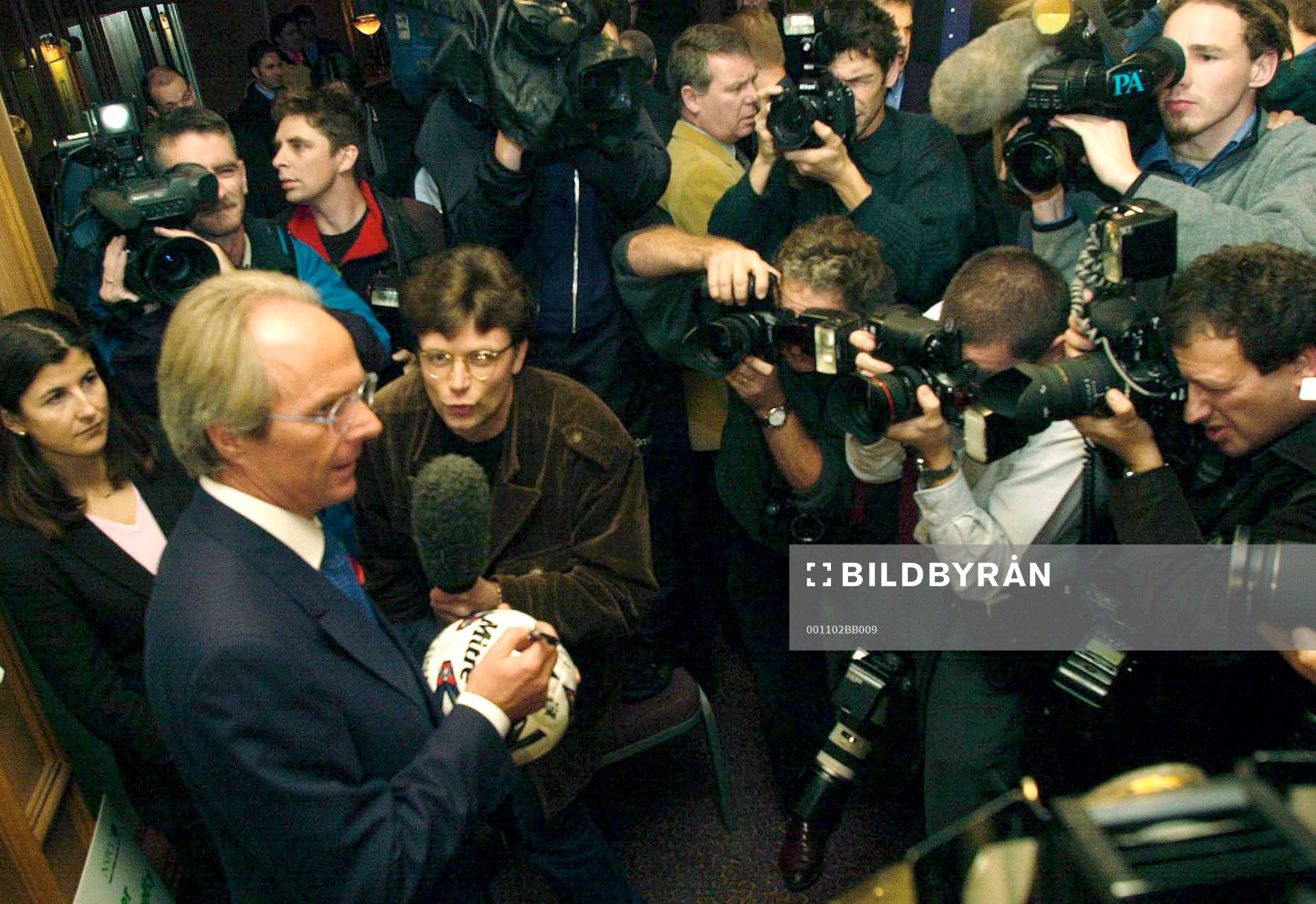 Sven-Göran Eriksson, Förbundskapten England