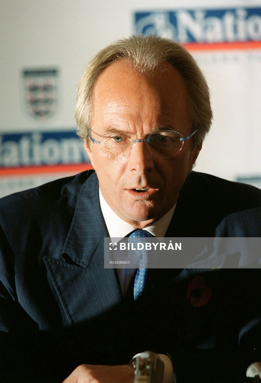 Sven-Göran Eriksson, Förbundskapten England