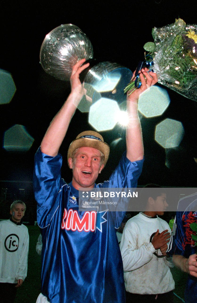 Petter Hansson, Halmstad jubel (Svenska Mästare, SM-Guld,