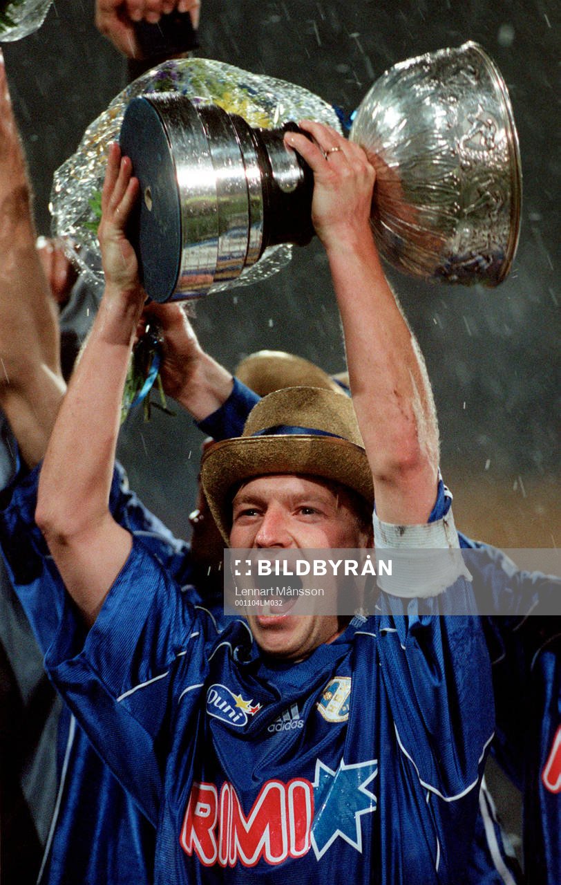 Fredrik Andersson, lagkapten, Halmstad (von Rosens pokal,