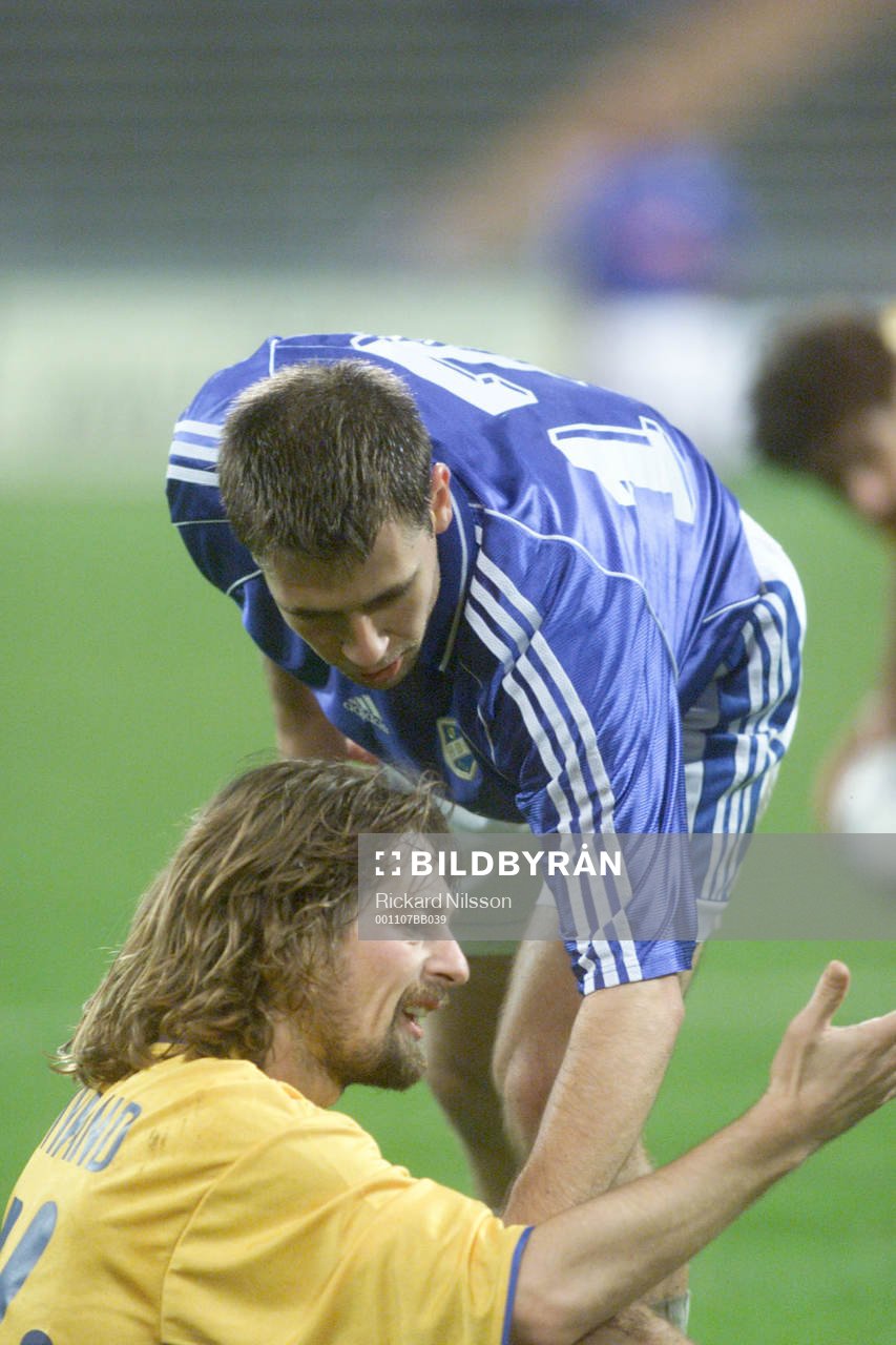  Stefan Selakovic, Halmstad och Erik Mykland, München