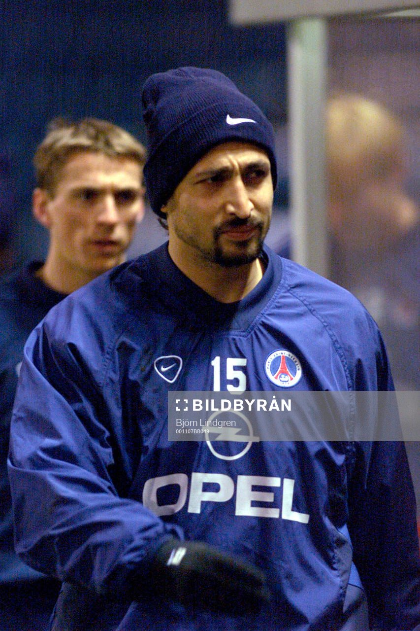 Paris S:t Germains lagkapten Eric Rabesandratana
