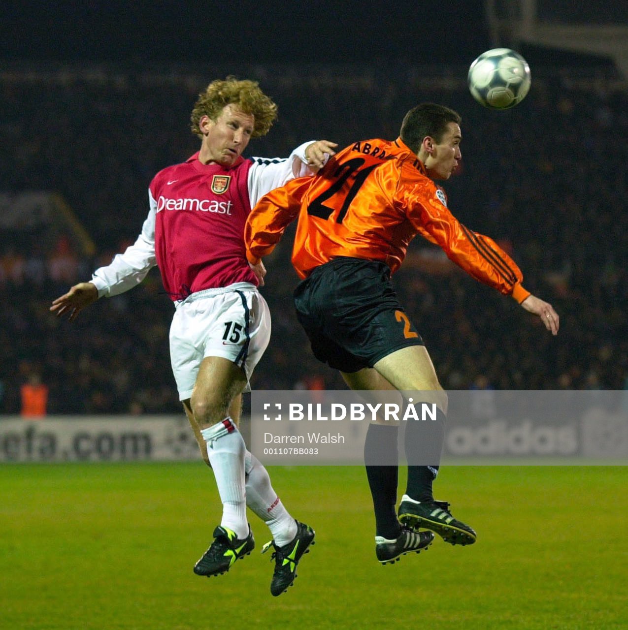 Ray Parlour, Arsenal och Vitali Abramov, Shakhtar Donetsk