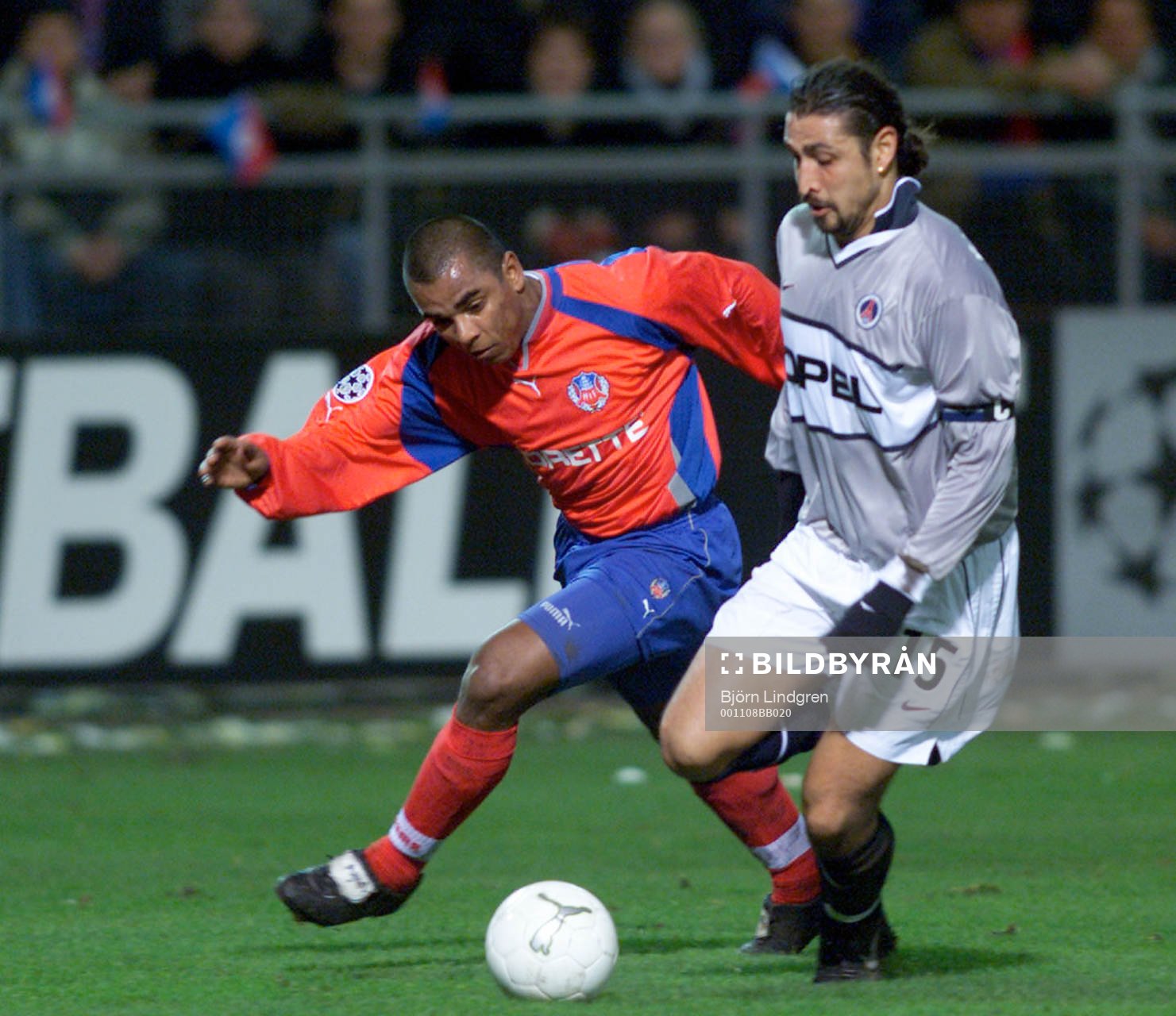 Alvaro Santos, Helsingborg och Eric Rabesandratana, Paris