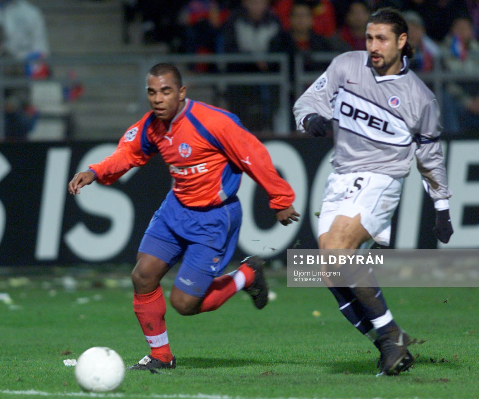  Alvaro Santos, Helsingborg och Eric Rabesandratana, Paris
