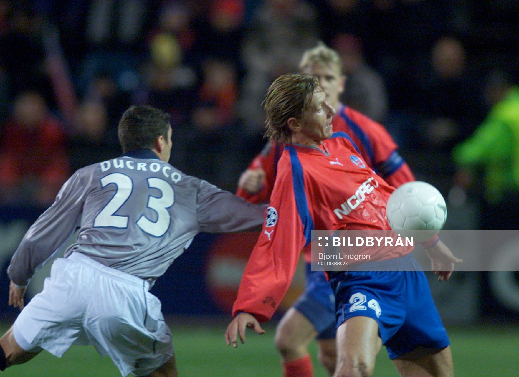  Jesper Jansson, Helsingborg och Aliou Cisse, Paris