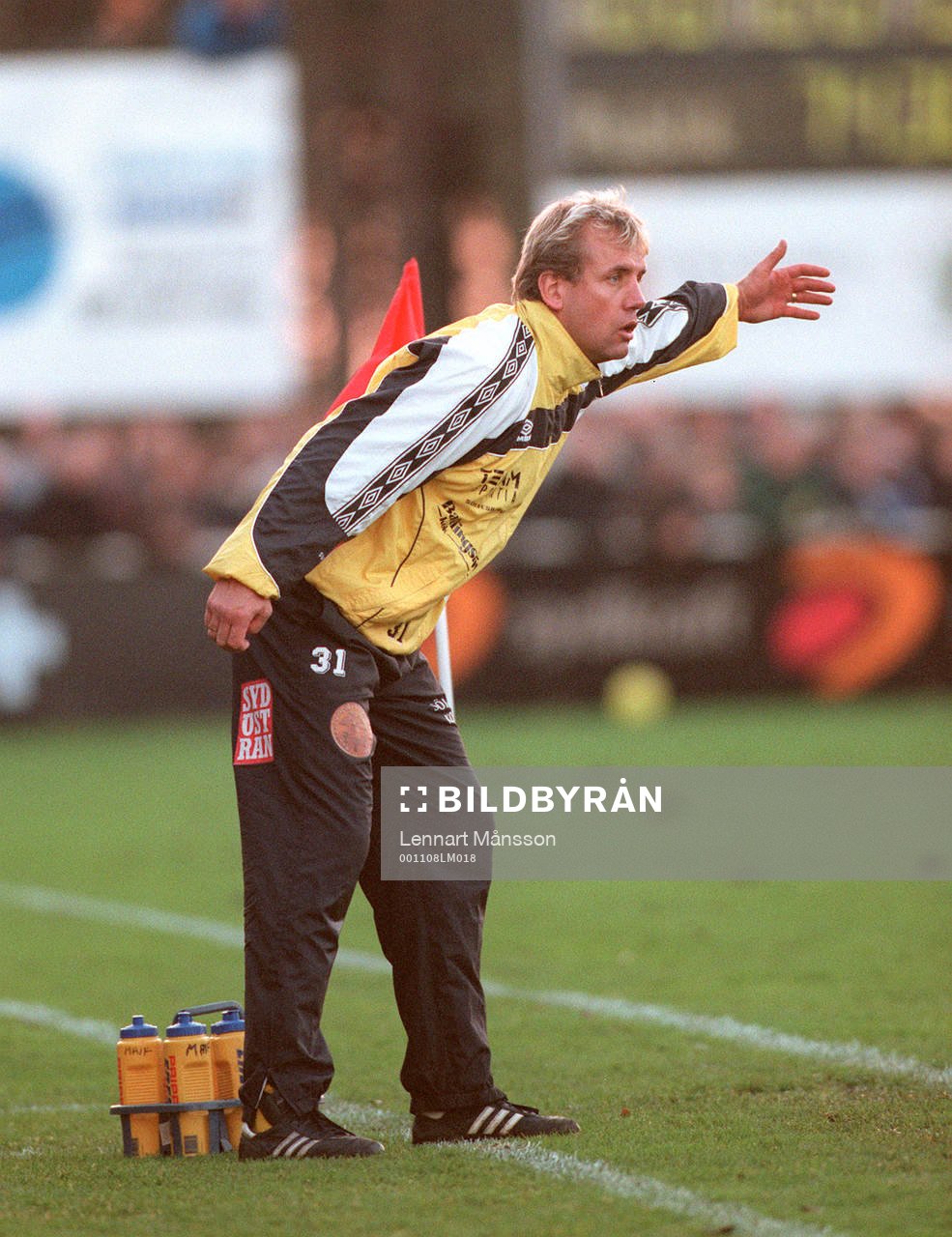 Hans Larsson, tränare, Mjällby