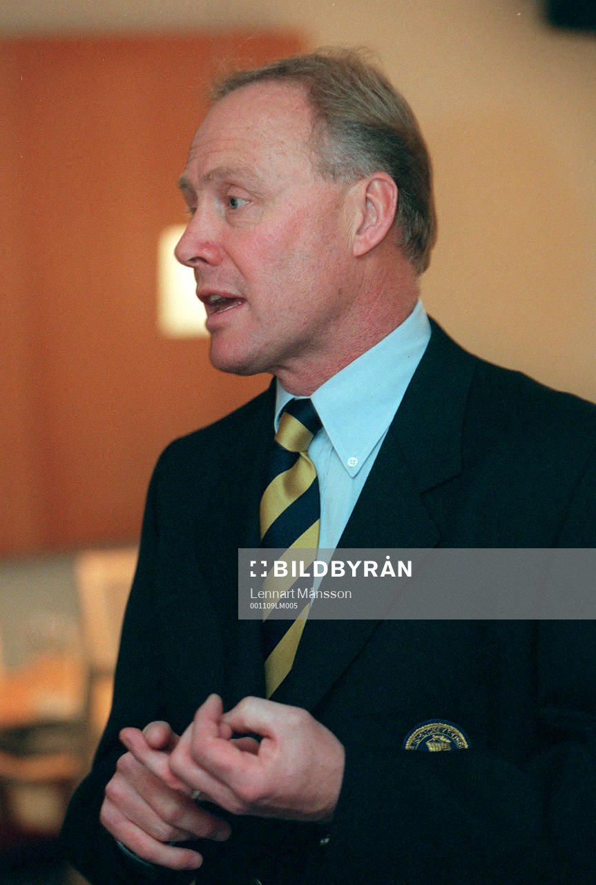 Förbundskapten, Sverige: Anders Hedberg (General Manager)