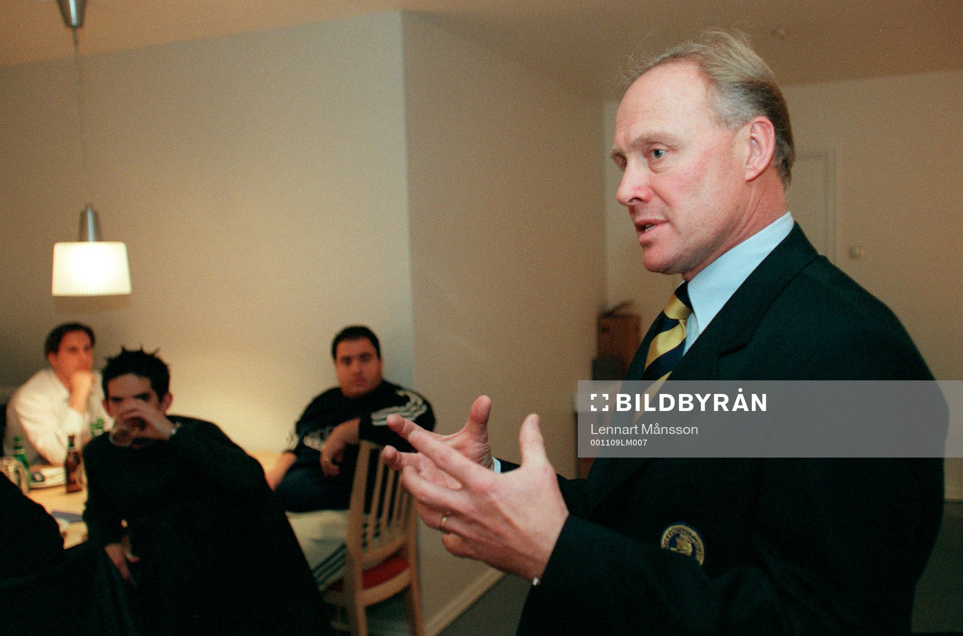 Förbundskapten, Sverige: Anders Hedberg (General Manager)