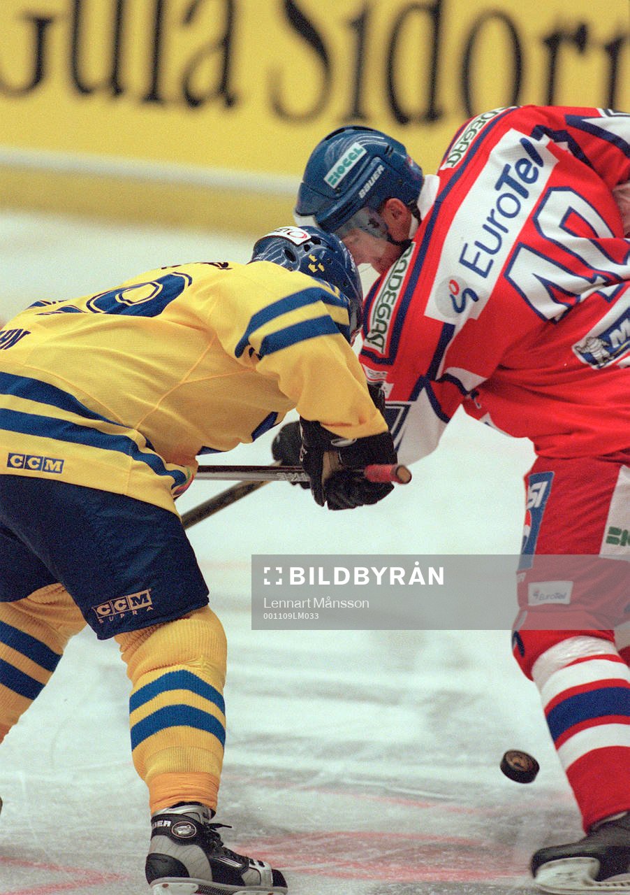 Ishockey, Sverige - Tjeckien