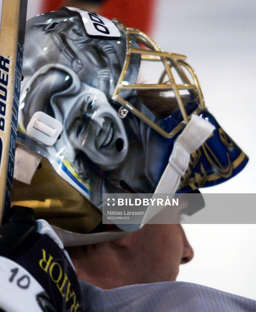 Mikael Tellqvist, Sverige (Målvaktshjälm, Ingemar