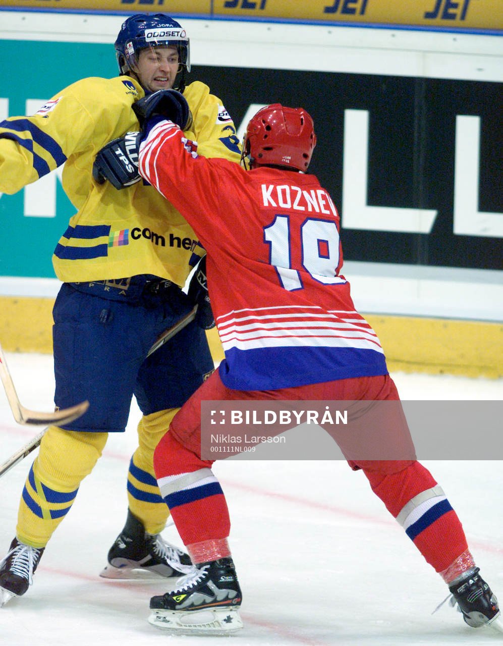 Kristian Huselius, Sverige och Aleksei Koznev, Ryssland