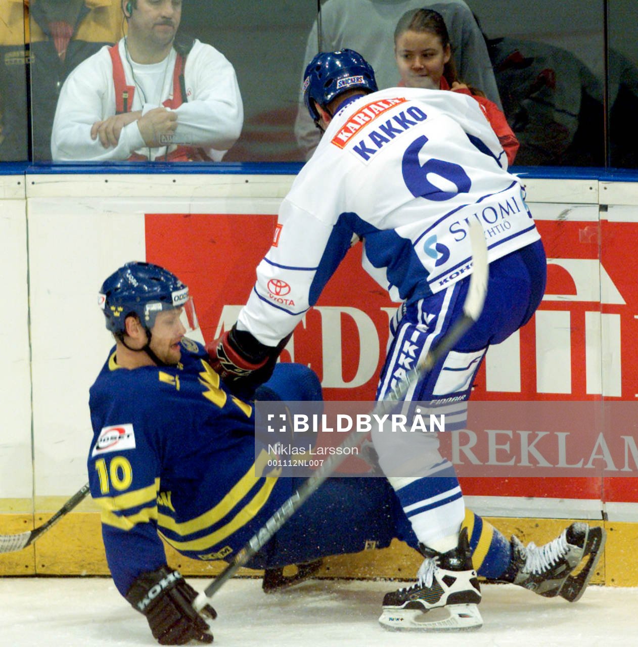 Andreas Johansson, Sverige och Erik Kakko, Finland