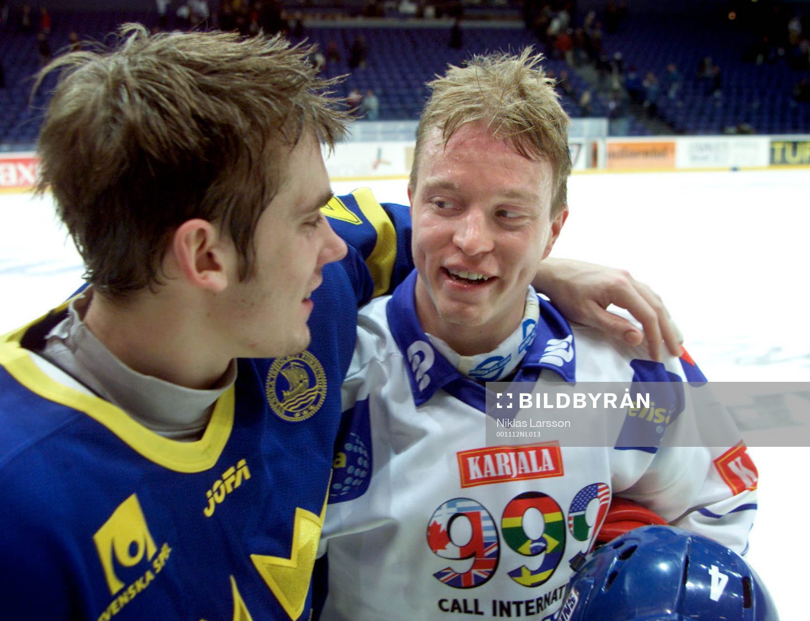 Henrik Zetterberg, Sverige och Pasi Patriläinen, Finland