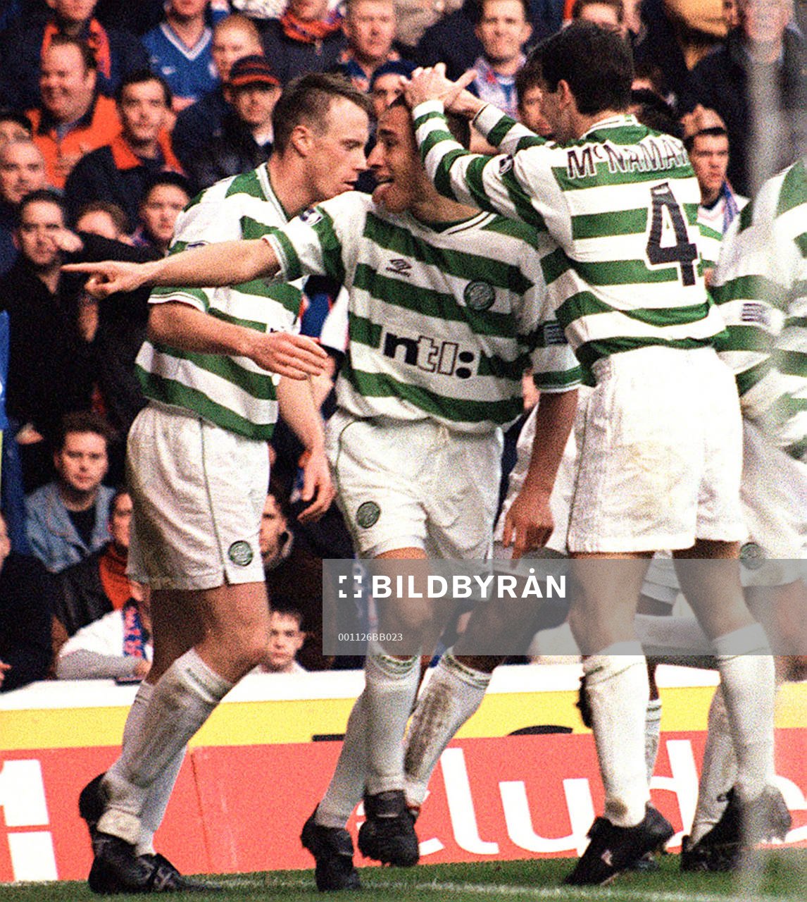 Henrik Larsson, Celtic jubel