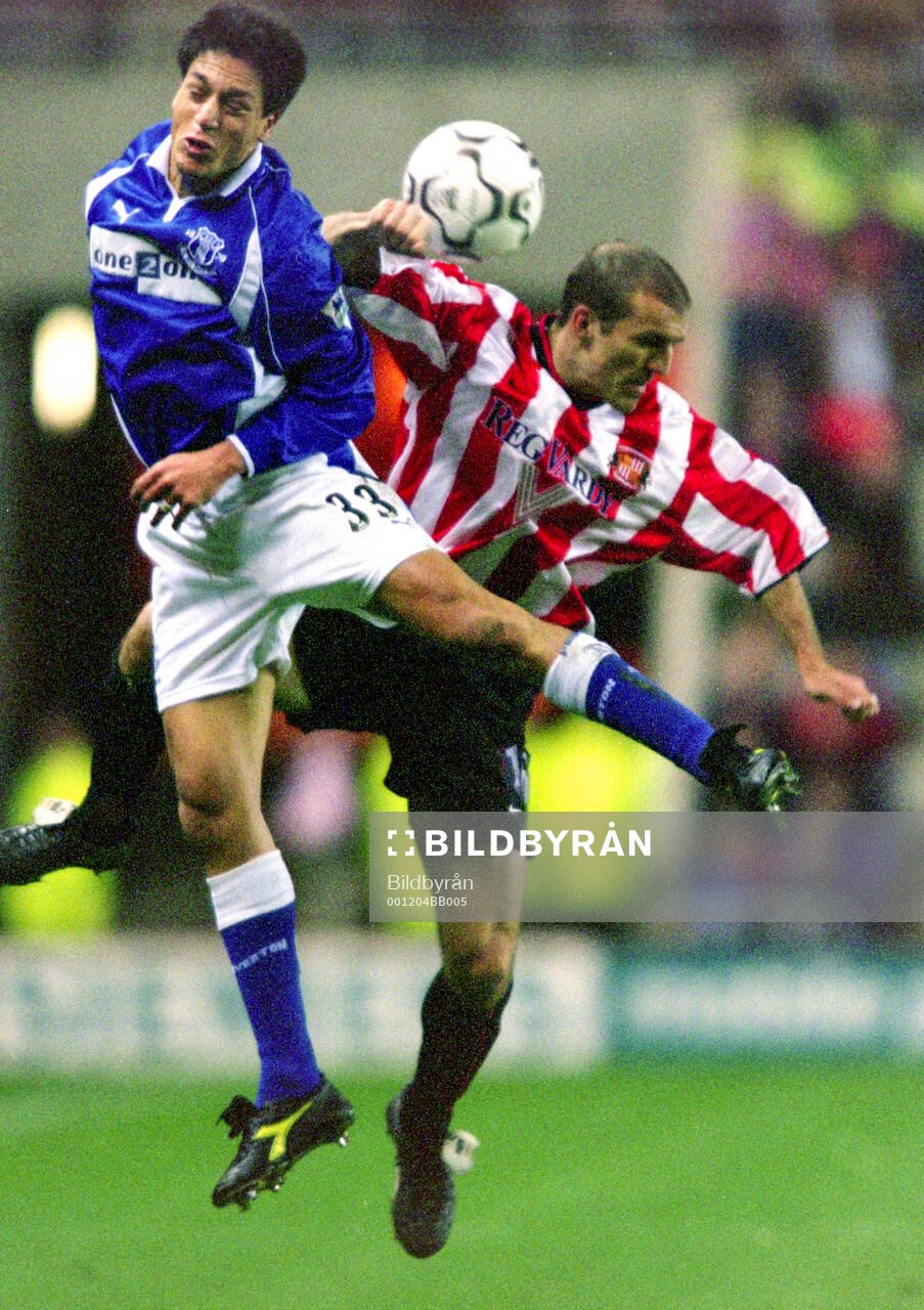 Football, English Premier League 2000-2001, Sunderland -
