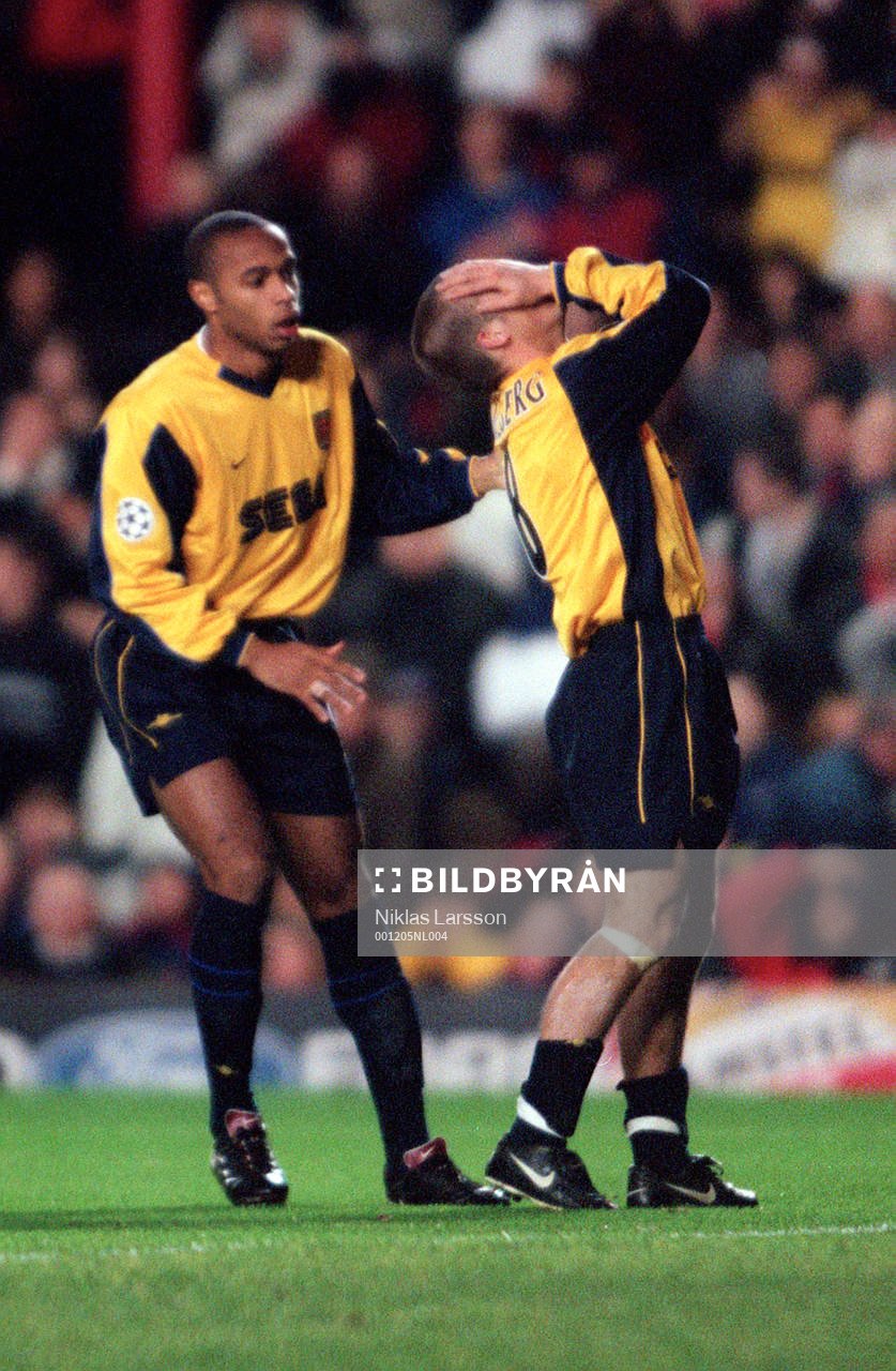 Fredrik Ljungberg och Thierry Henry, Arsenal