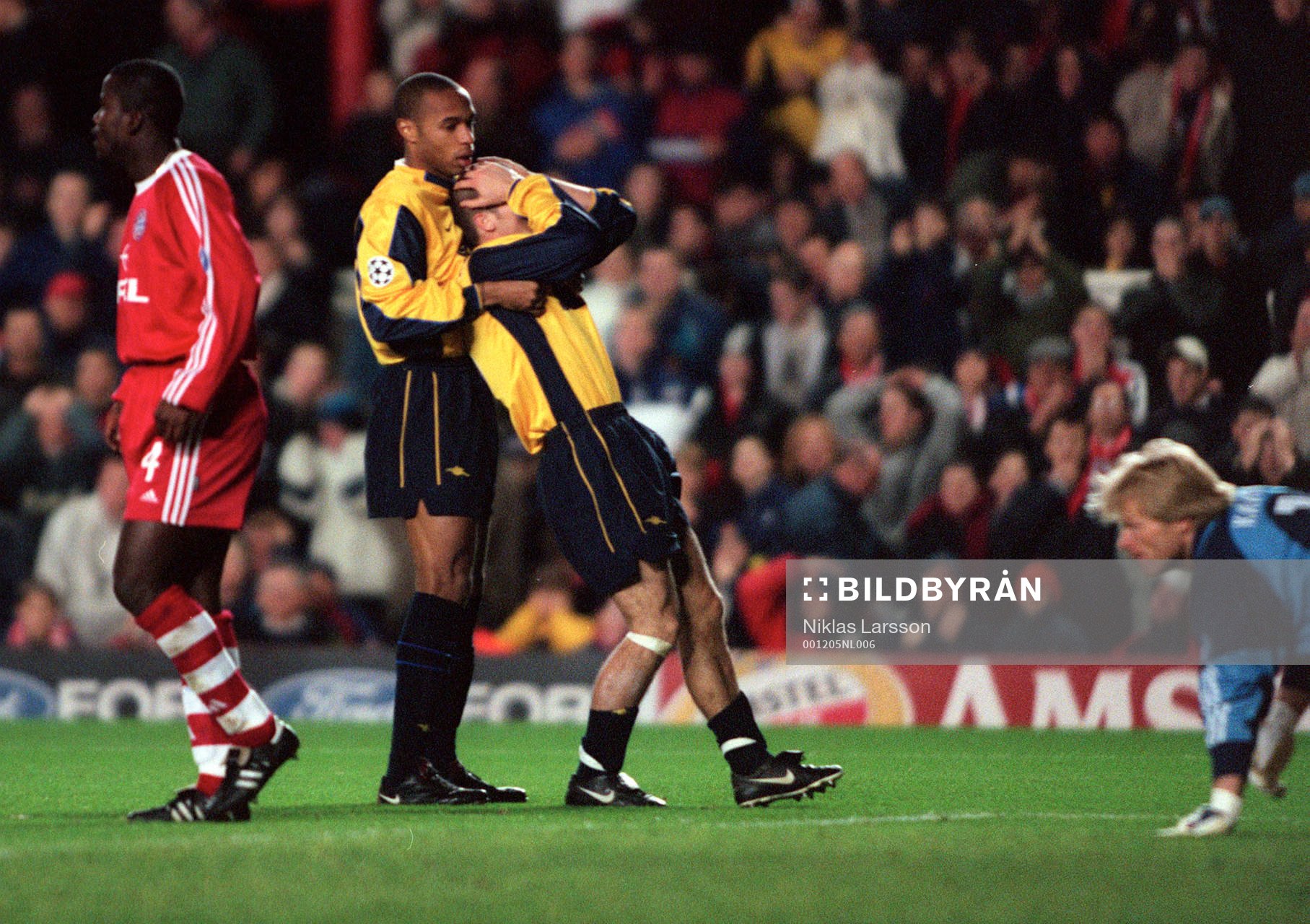 Fredrik Ljungberg och Thierry Henry, Arsenal