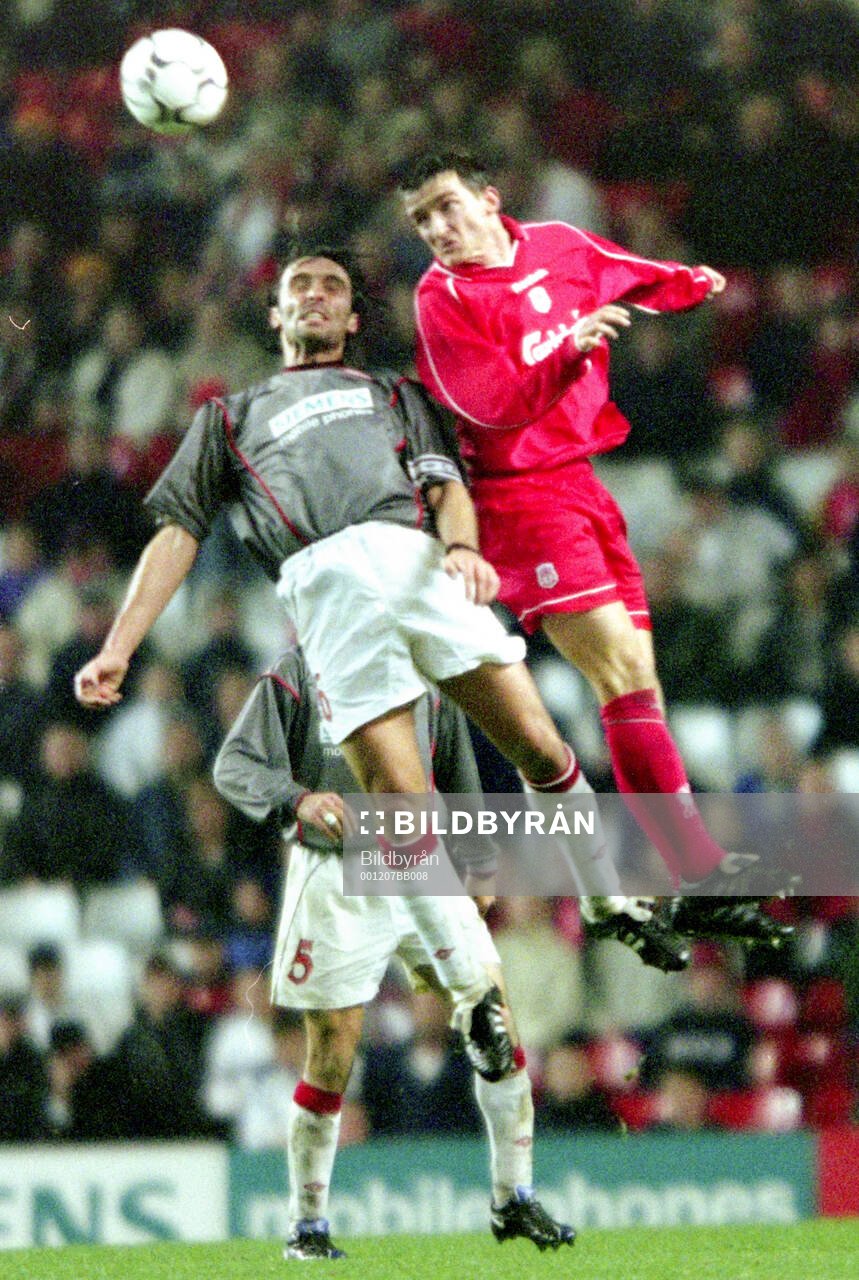 Football, Uefa Cup, 3rd Round, 2nd Leg, Liverpool -