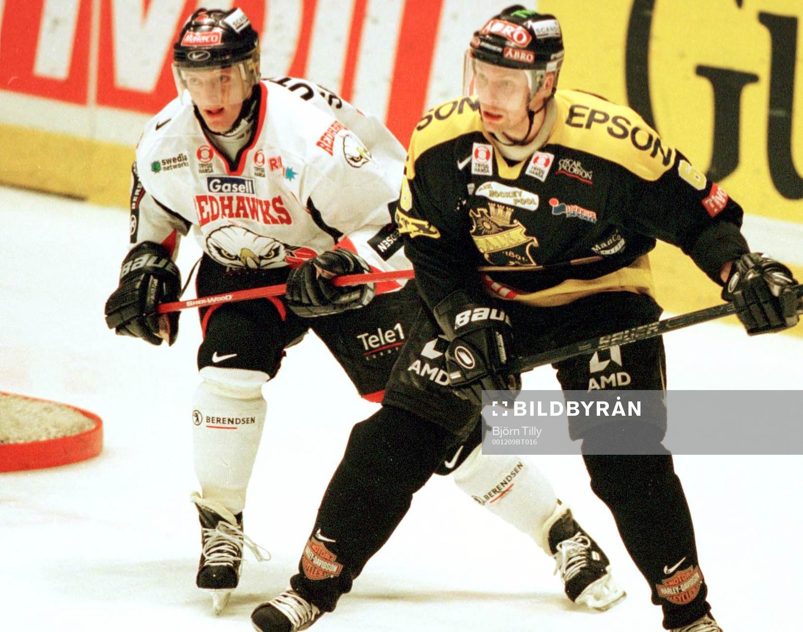 Tomas Sandström, Malmö och Dick Tärnström, AIK