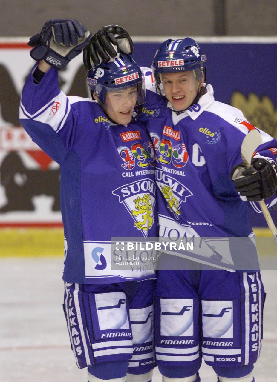 Baltika brewery cup, Sverige - Finland 1-4. Finlands 1-1