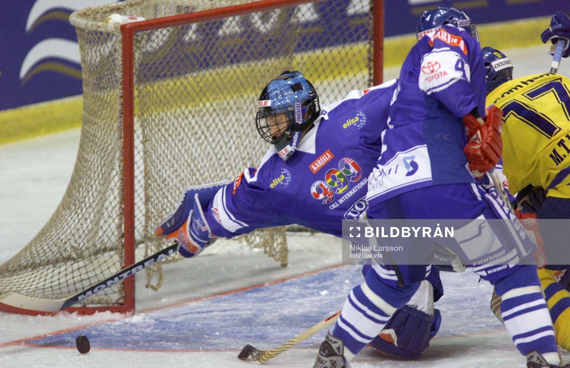Baltika brewery cup, Sverige - Finland: Kimmo Kapanen,