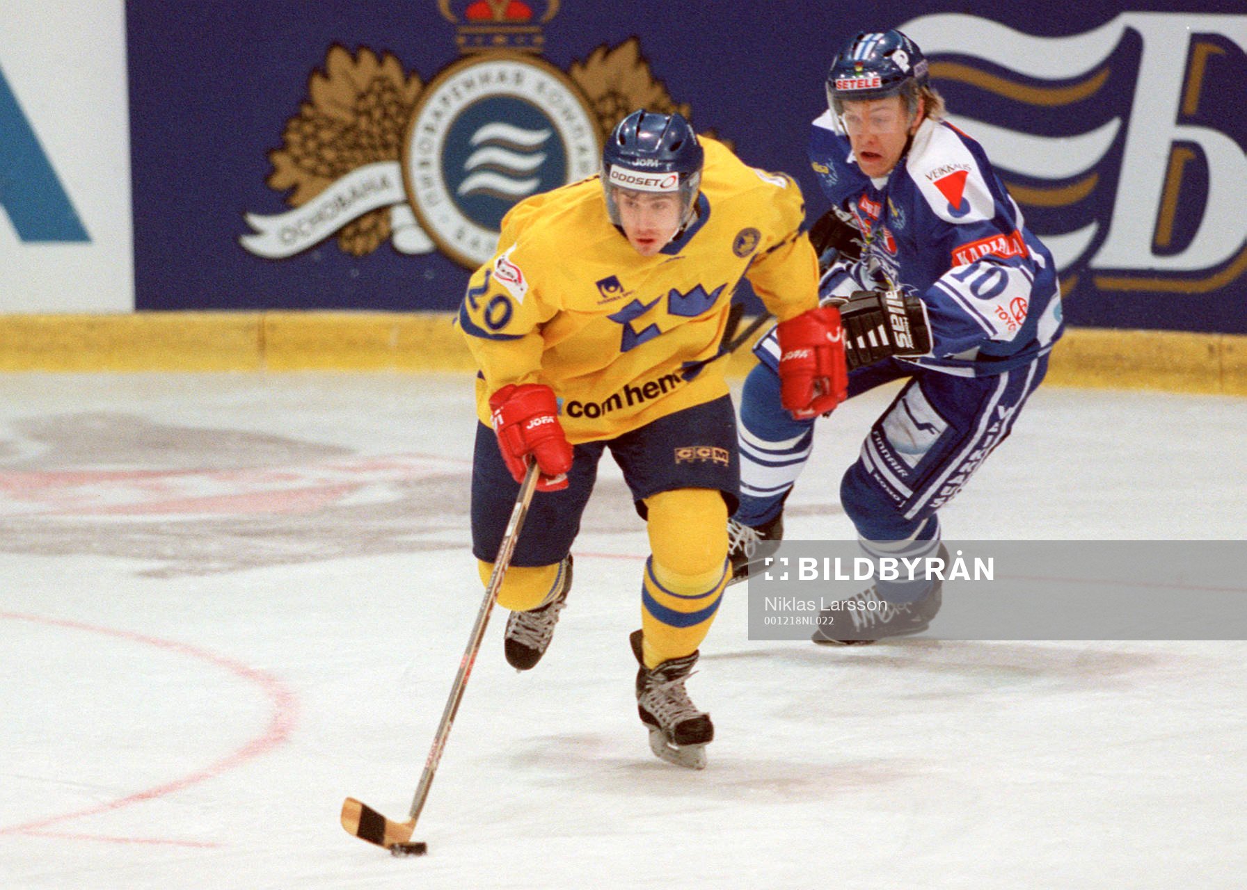 Henrik Zetterberg, Sverige och Niklas Hagman, Finland