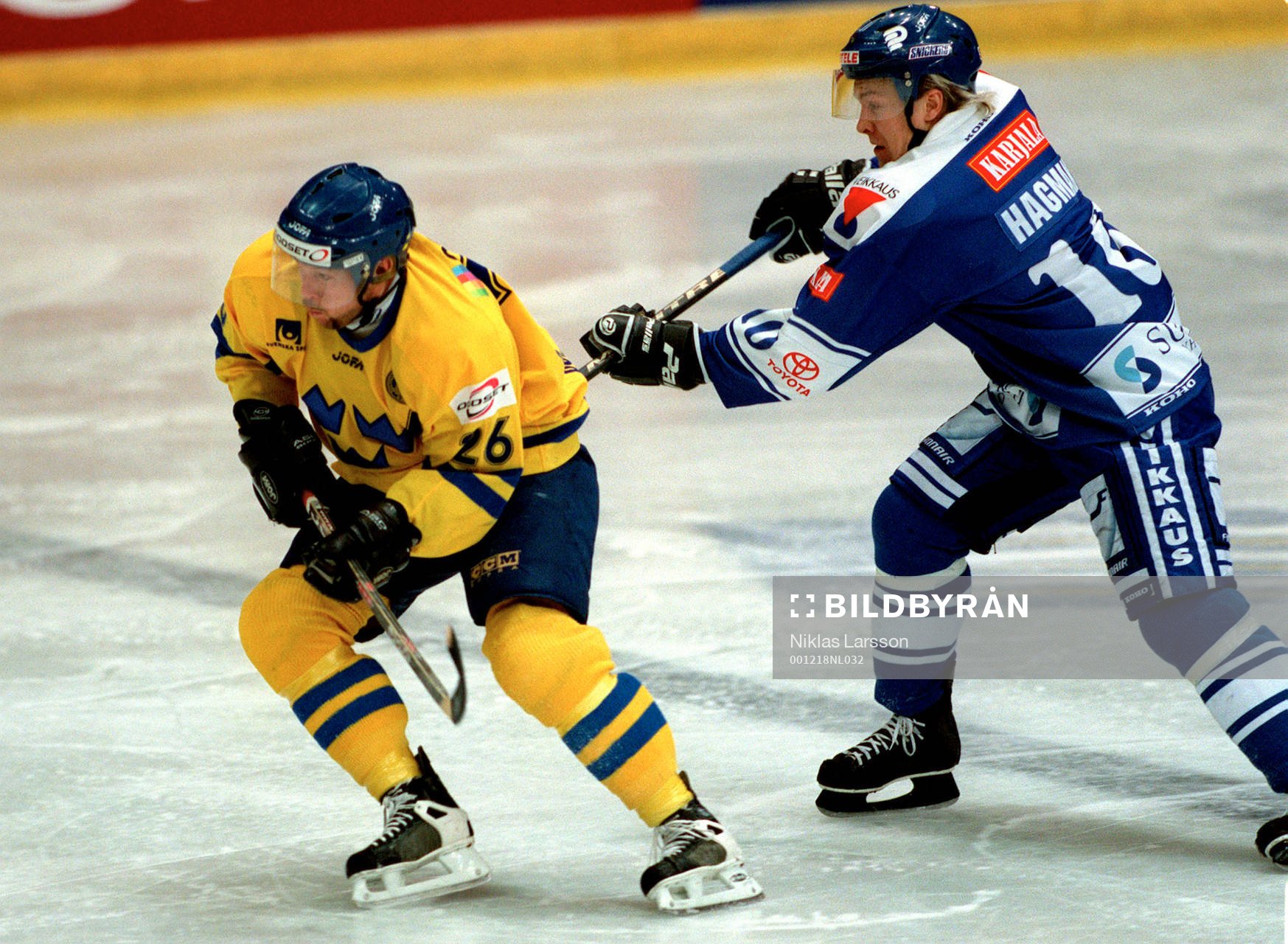 Anders Burström, Sverige och Niklas Hagman, Finland