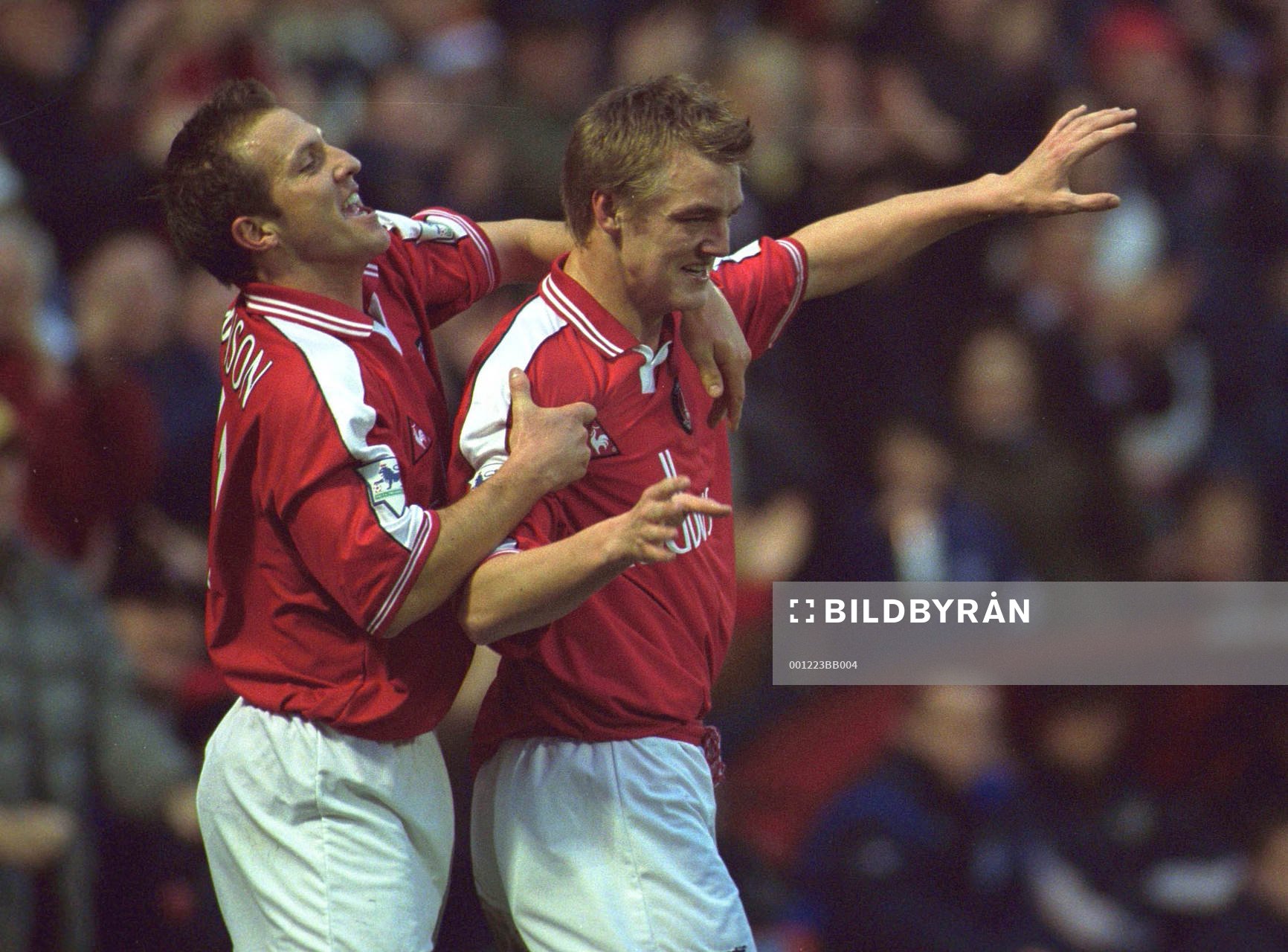 Mathias Svensson, Charlton. (Jubel)