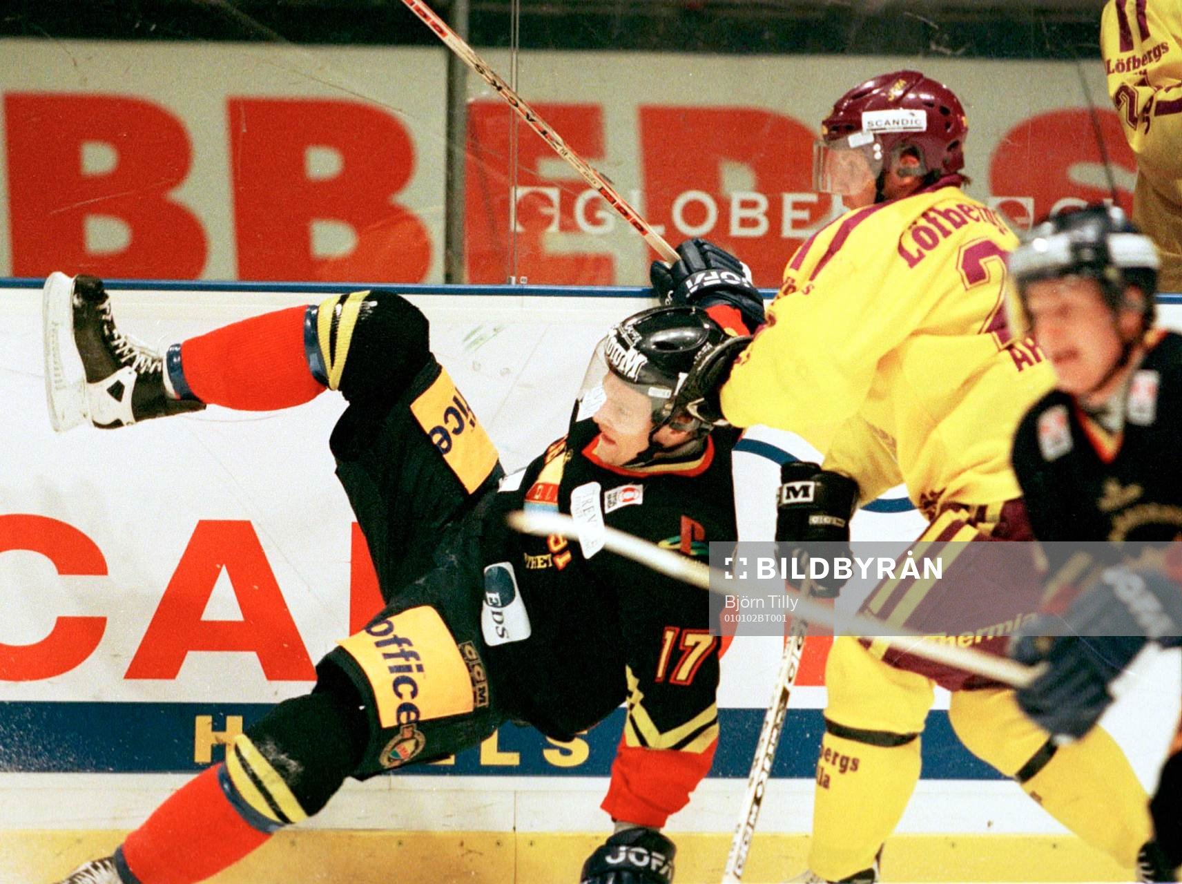 Ishockey, Elitserien, Djurgården - Färjestad. Mattias