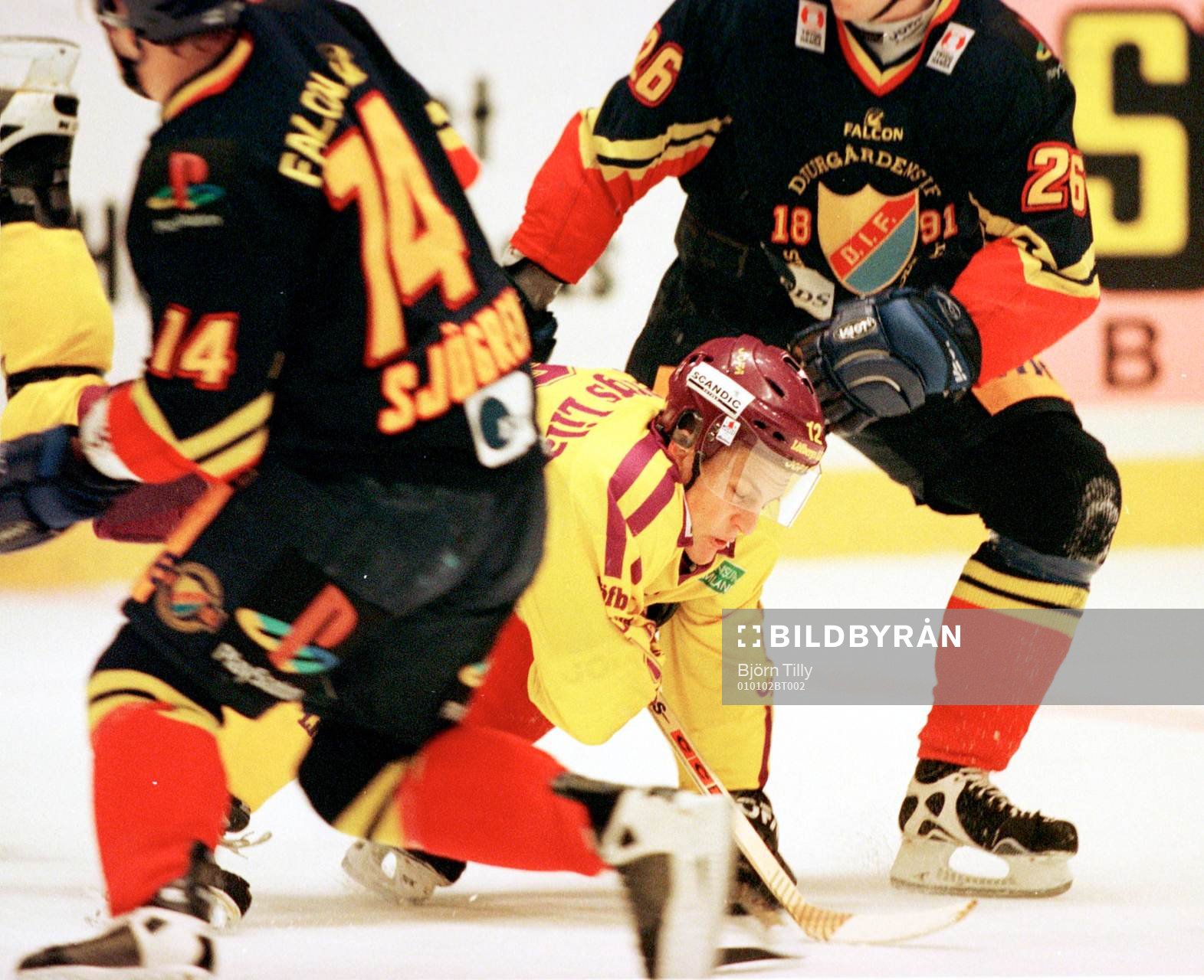 Ishockey, Elitserien, Djurgården - Färjestad. Christian
