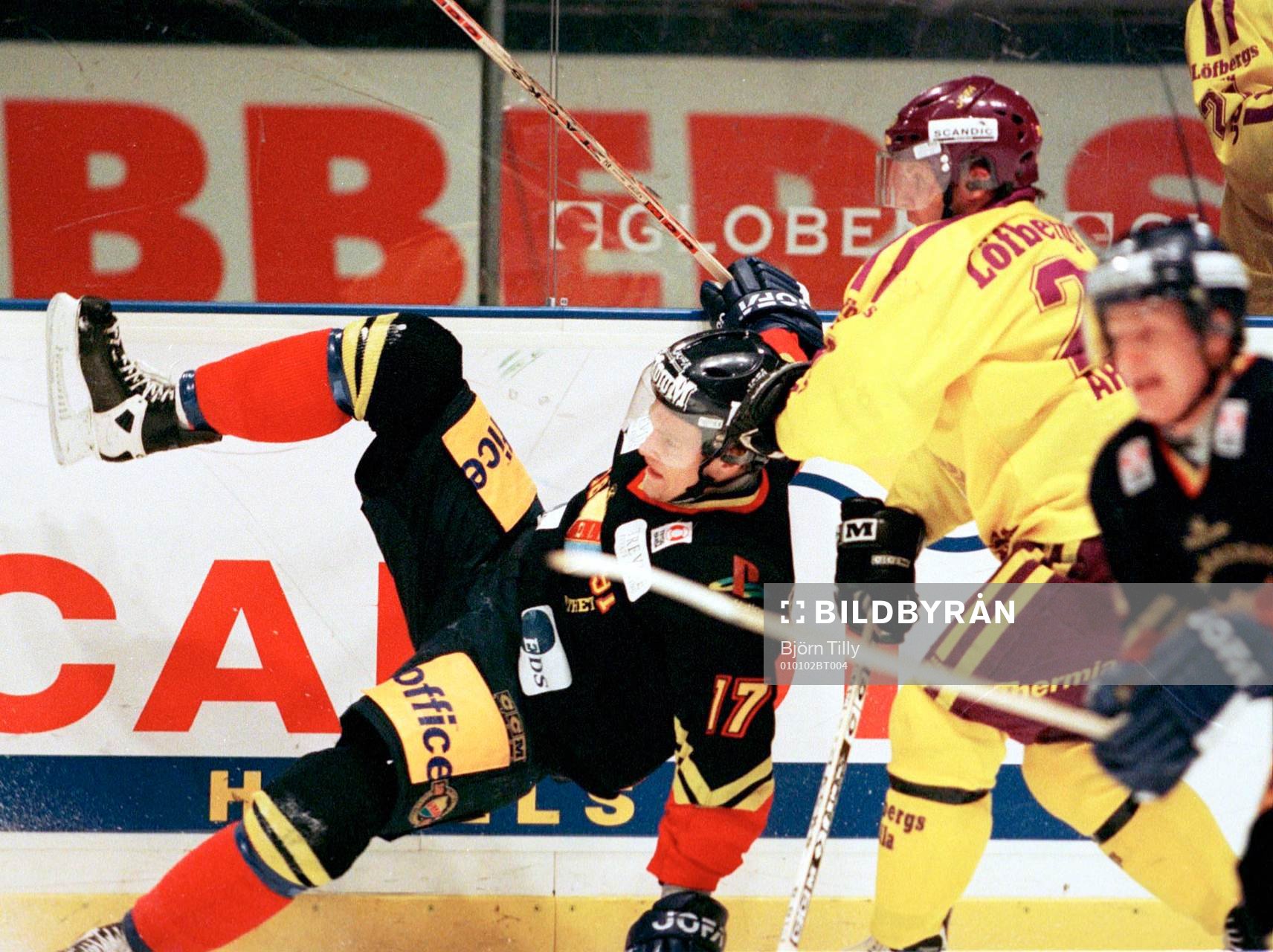 Ishockey, Elitserien, Djurgården - Färjestad. Mattias