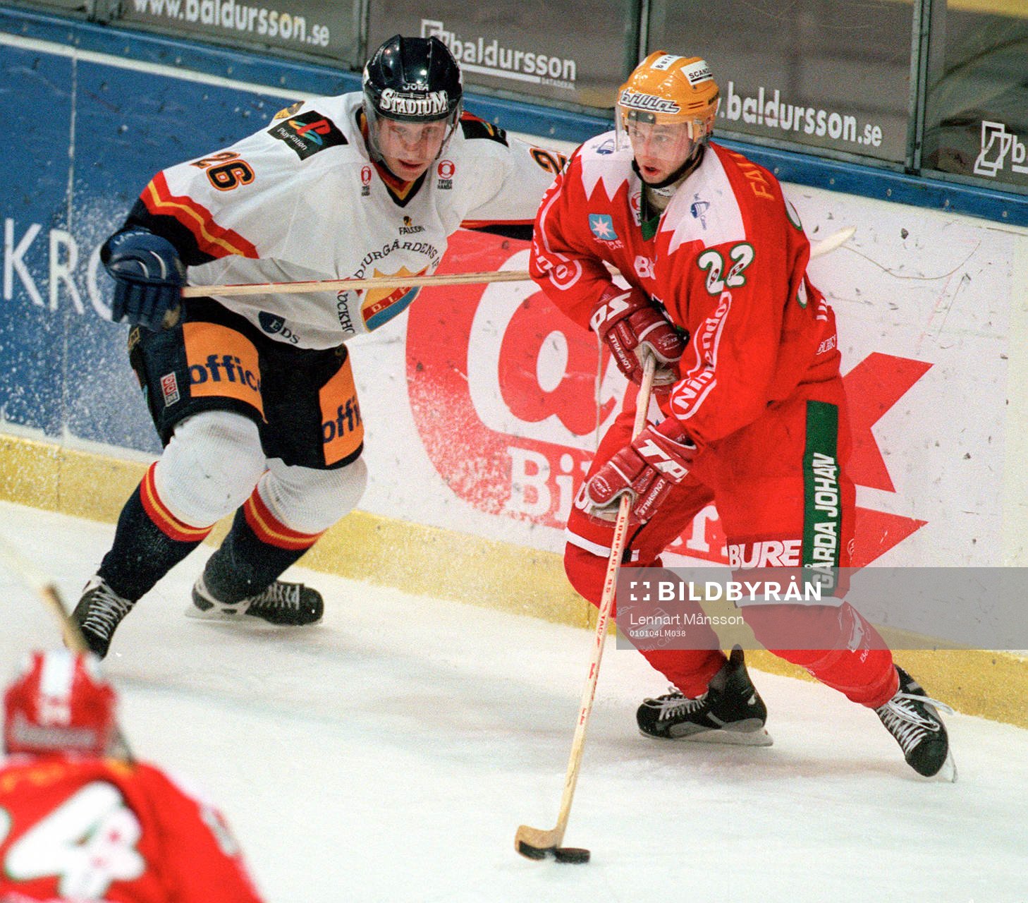 Edvin Frylén, Djurgården och Kristian Huselius, Frölunda