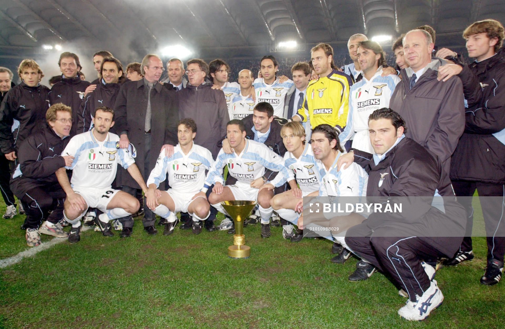  Lagbild Lazio. (Sven-Göran  Eriksson) 