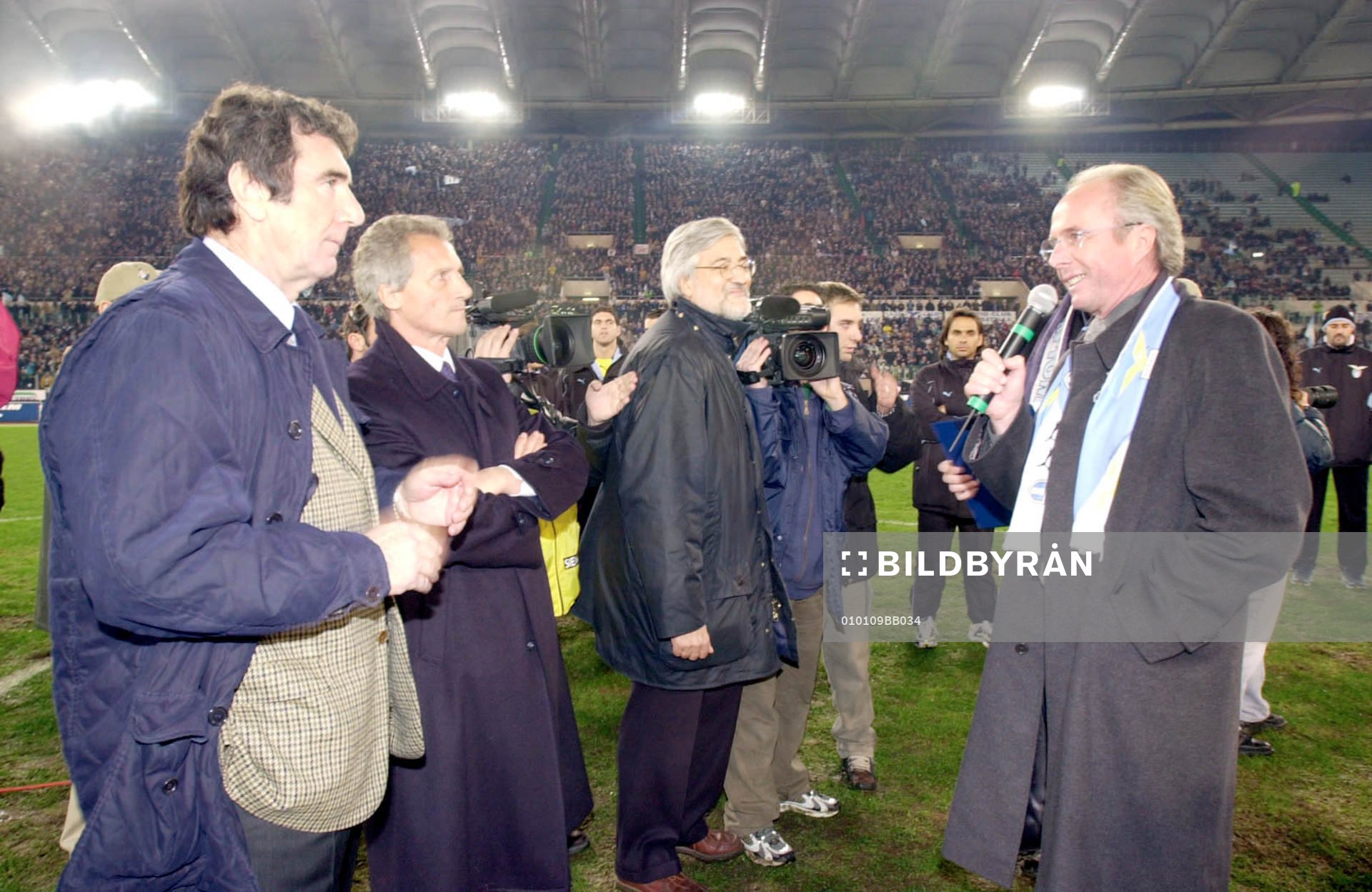 Dino Zoff, Sergio Cragnotti och Sven-Göran Eriksson