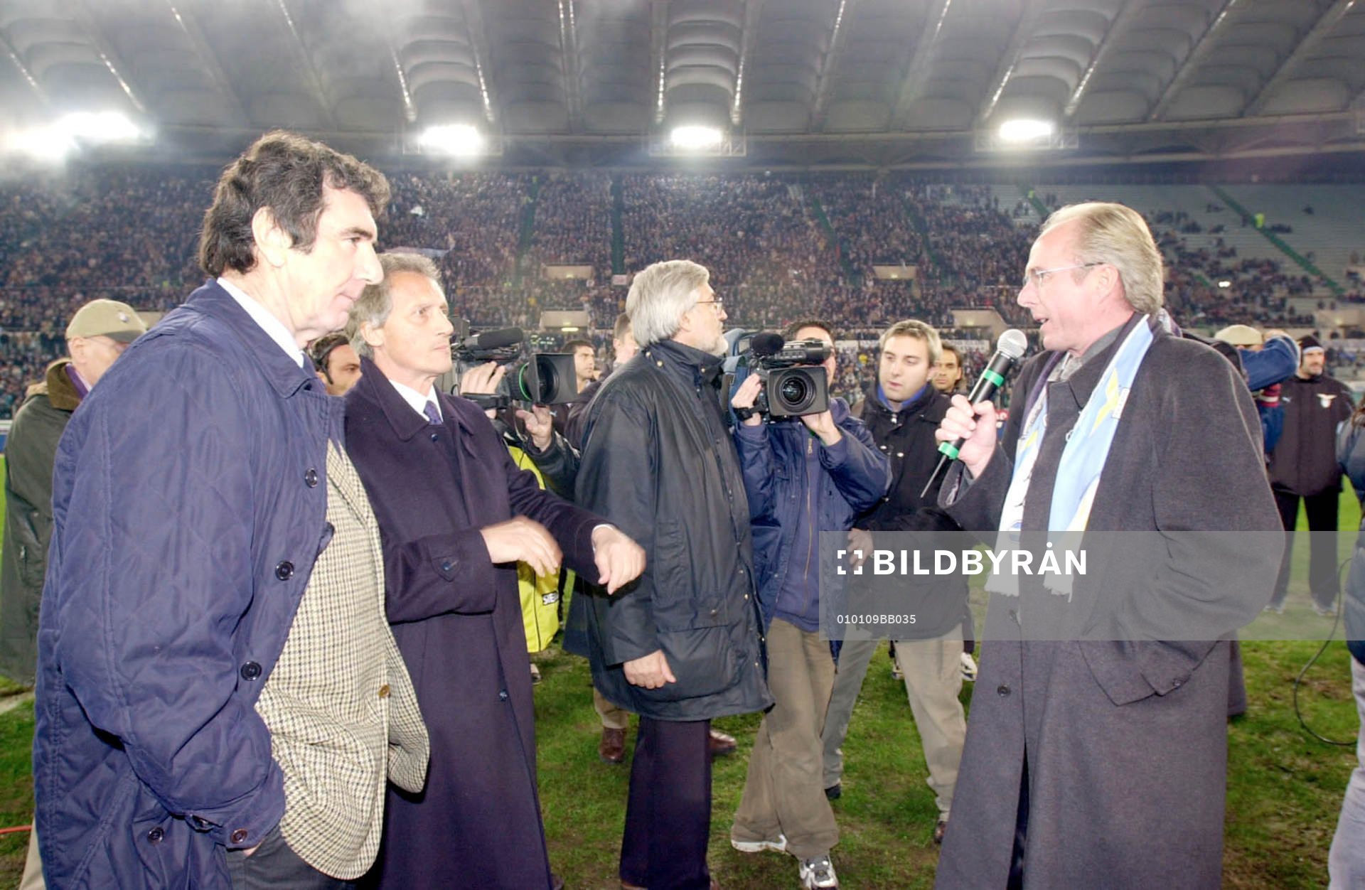  Dino Zoff, Sergio Cragnotti och Sven-Göran Eriksson