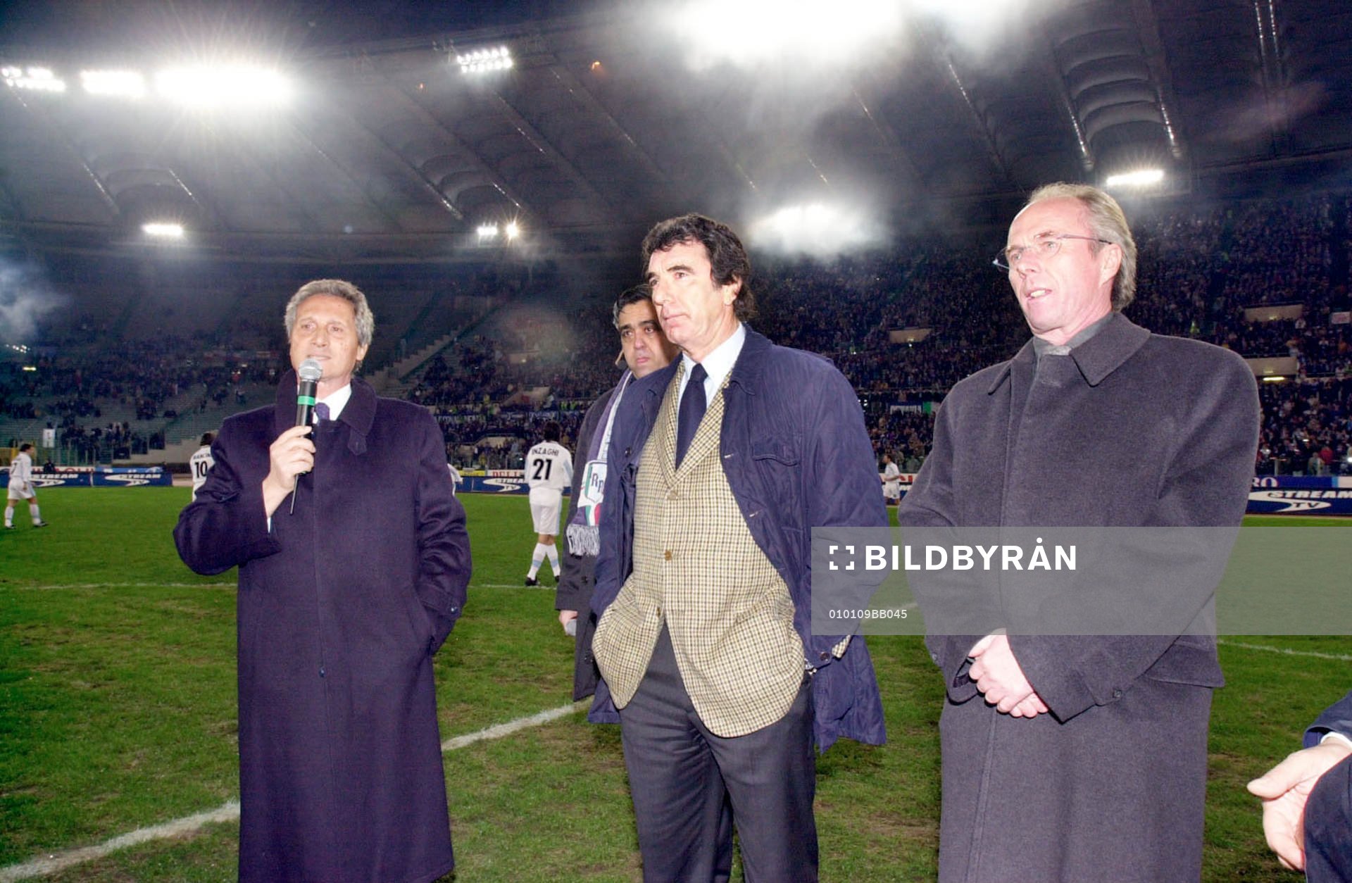 Sergio Cragnotti, Dino Zoff och Sven-Göran Eriksson