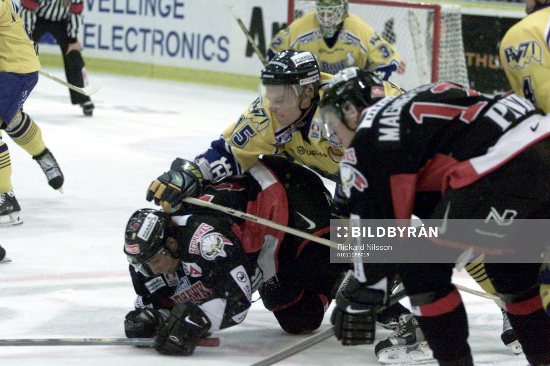 Stefan Örnskog, HV 71 och Johan Tornberg, Malmö