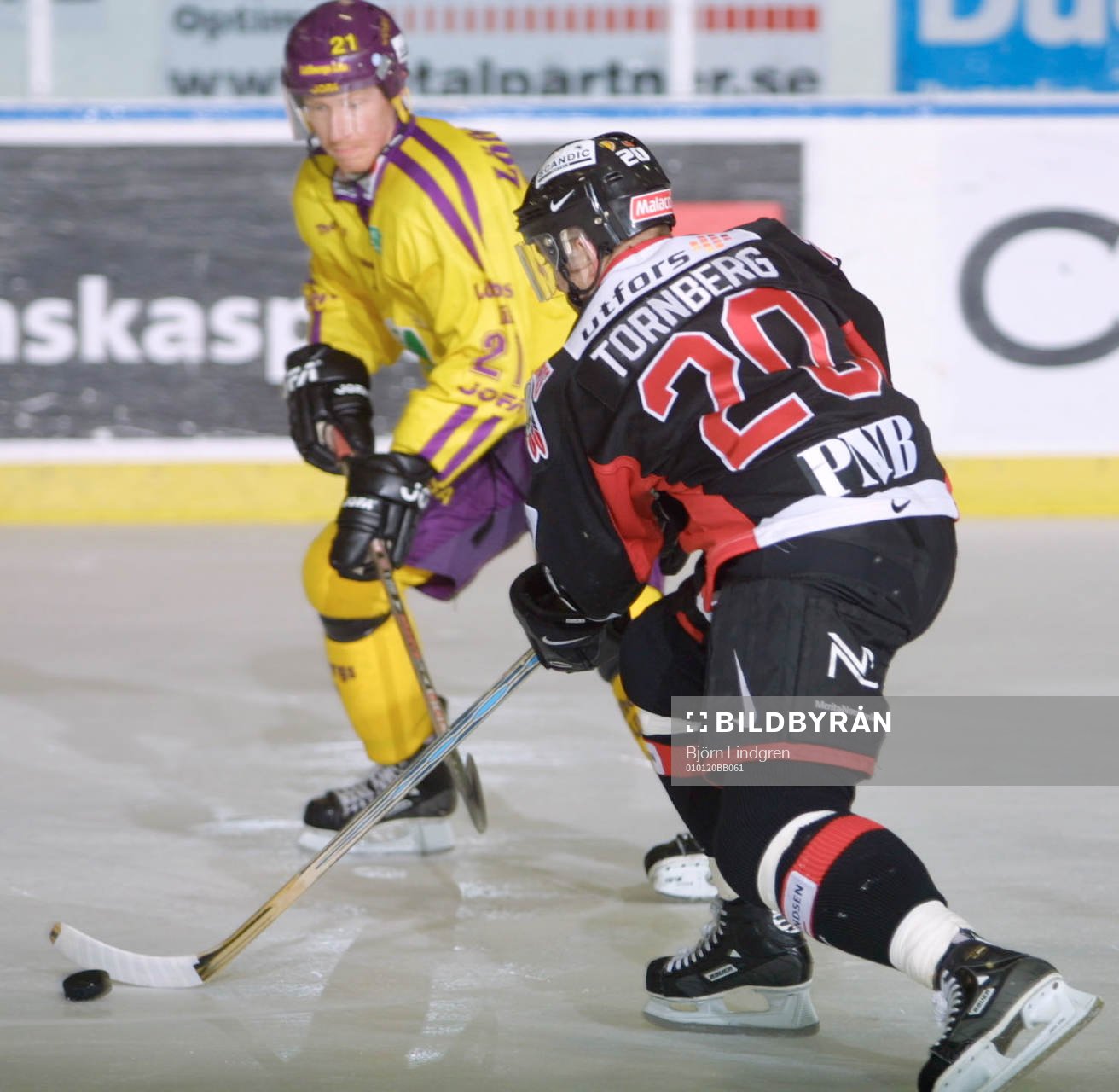 Jörgen Jönsson, Färjestad och Johan Tornberg, Malmö