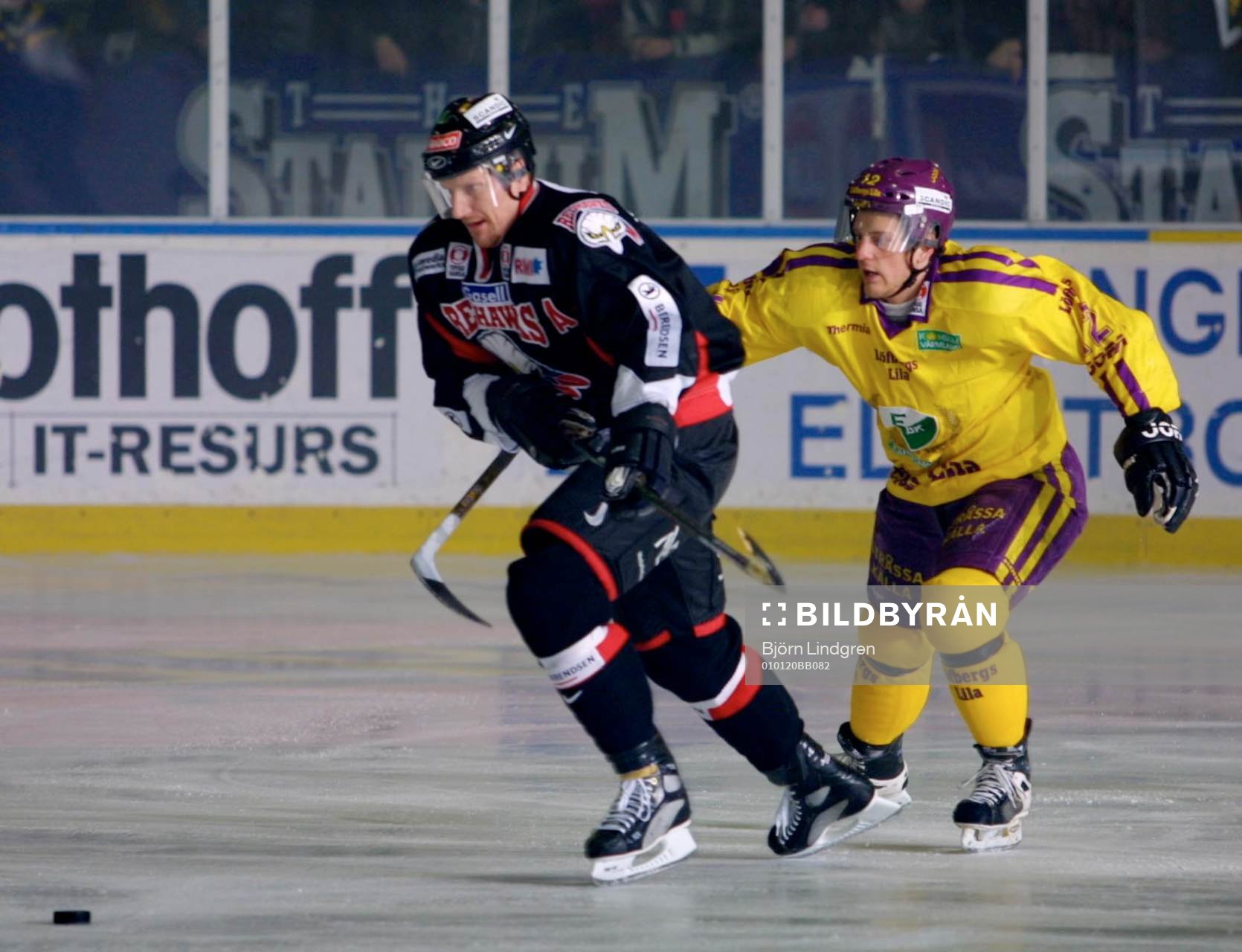 Peter Hasselblad, Malmö och Christian Berglund, Färjestad