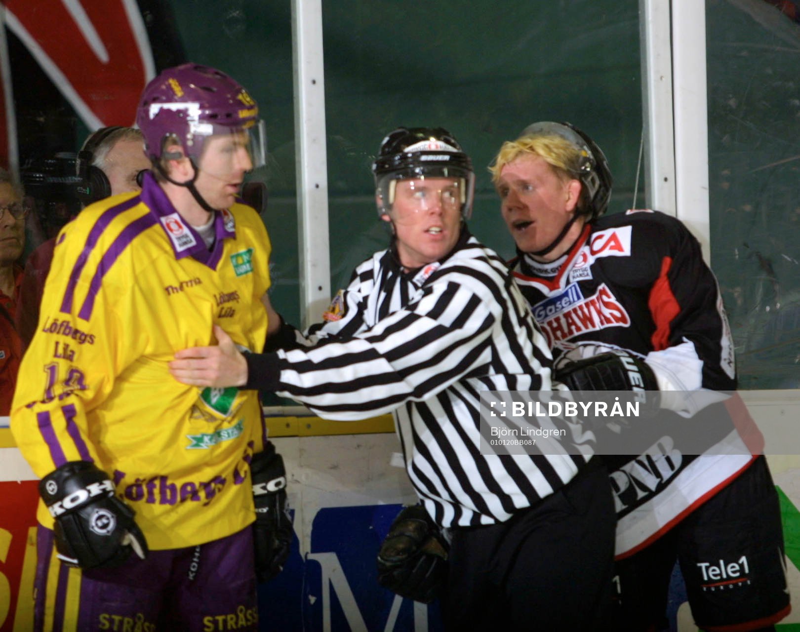 Peter Nordström, Färjestad och Jesper Mattsson, Malmö
