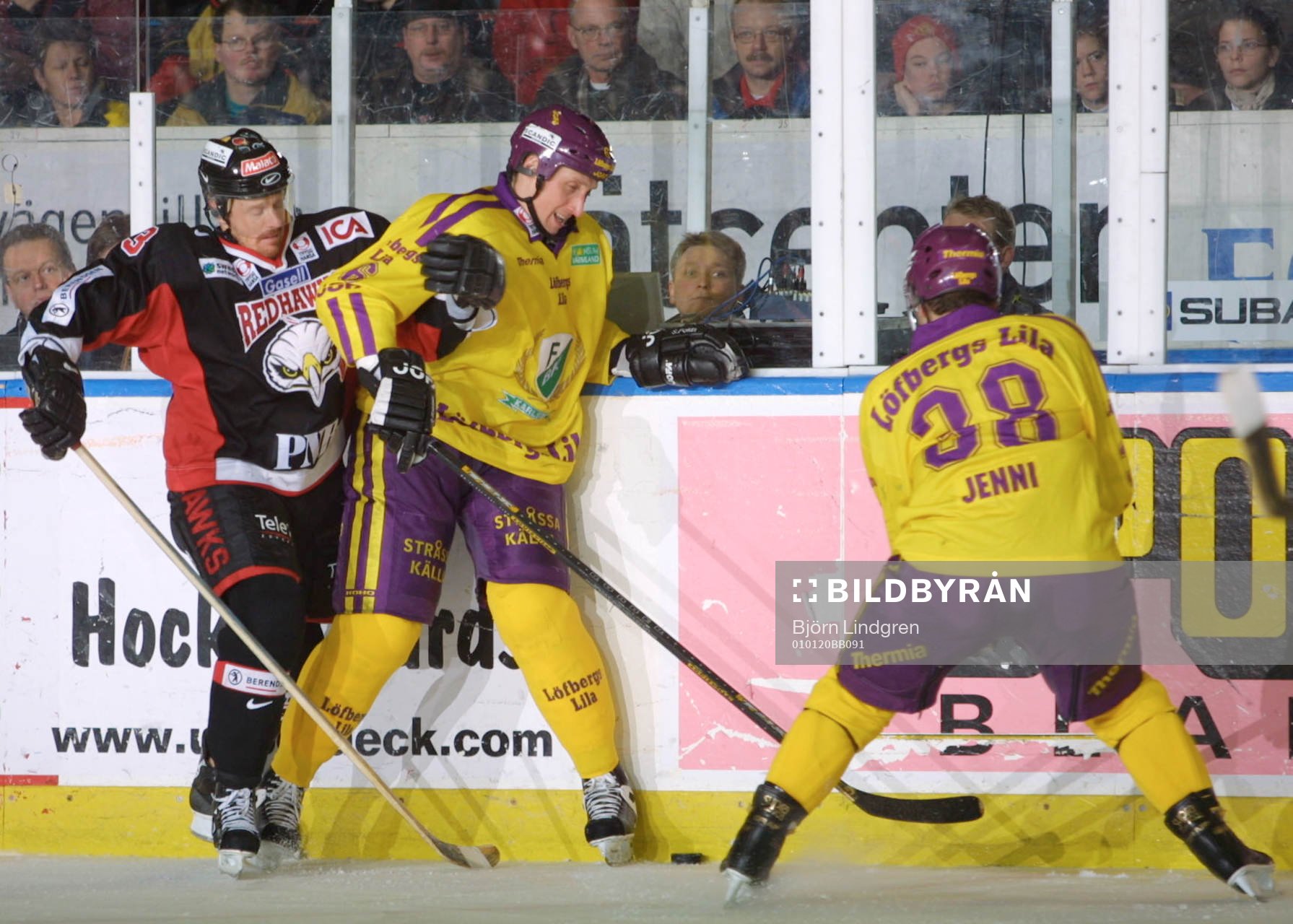 Marcus Thuresson, Malmö, Sergei Fokin och Marcel Jenni,