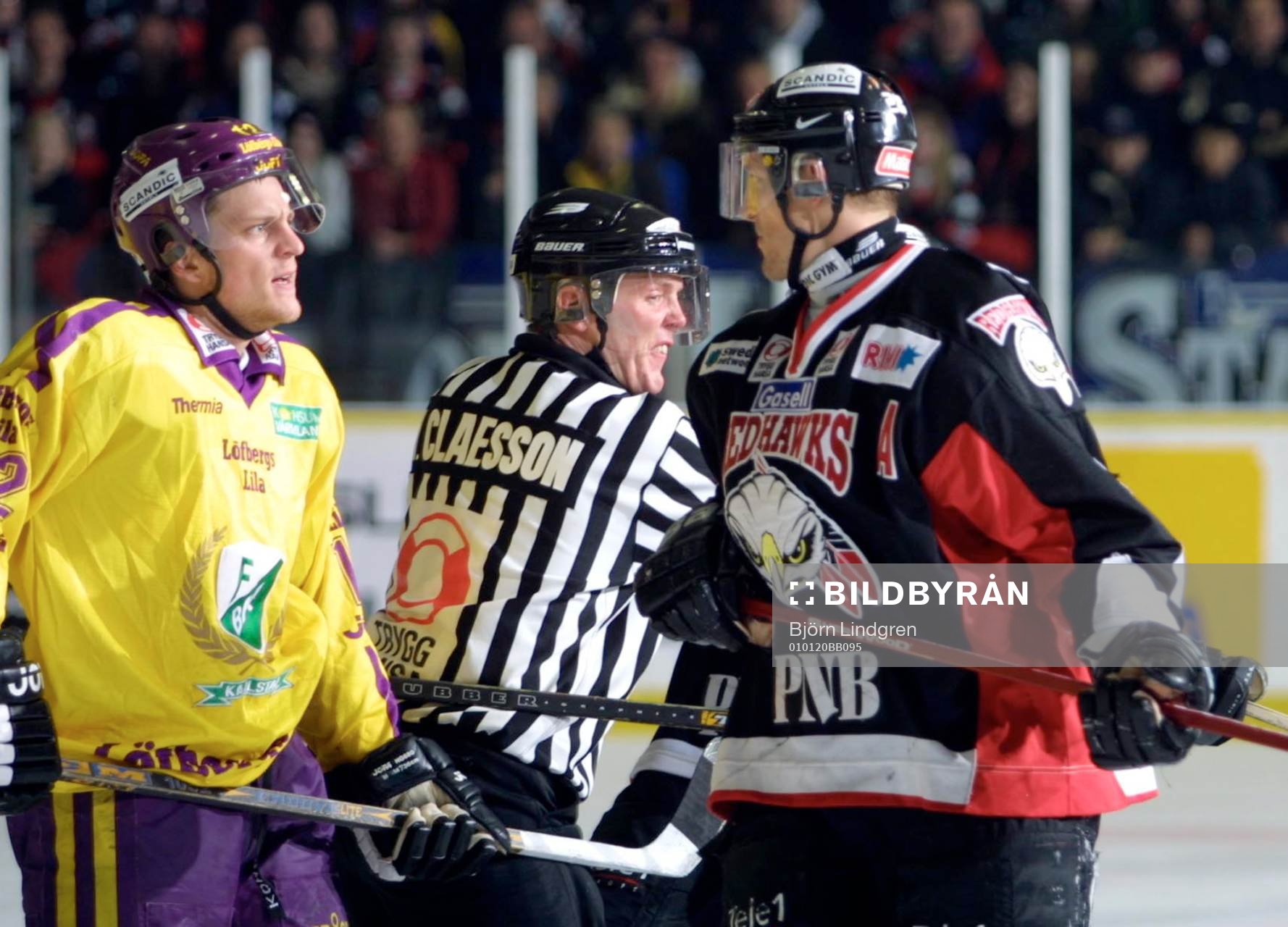 Tomas Sandström, Malmö och Christian Berglund, Färjestad
