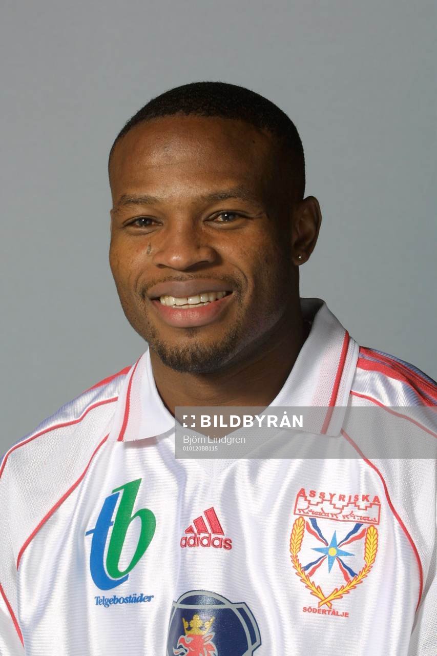 Fotboll, Superettan, Porträtt, Assyriska, Samuel Ayorinde
