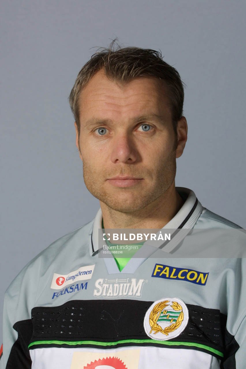 Fotboll, allsvenskan, Porträtt, Hammarby, Lars Eriksson