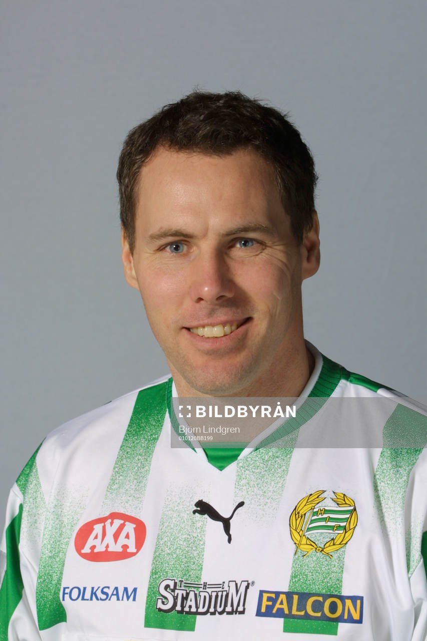 Fotboll, allsvenskan, Porträtt, Hammarby, Hans Eskilsson