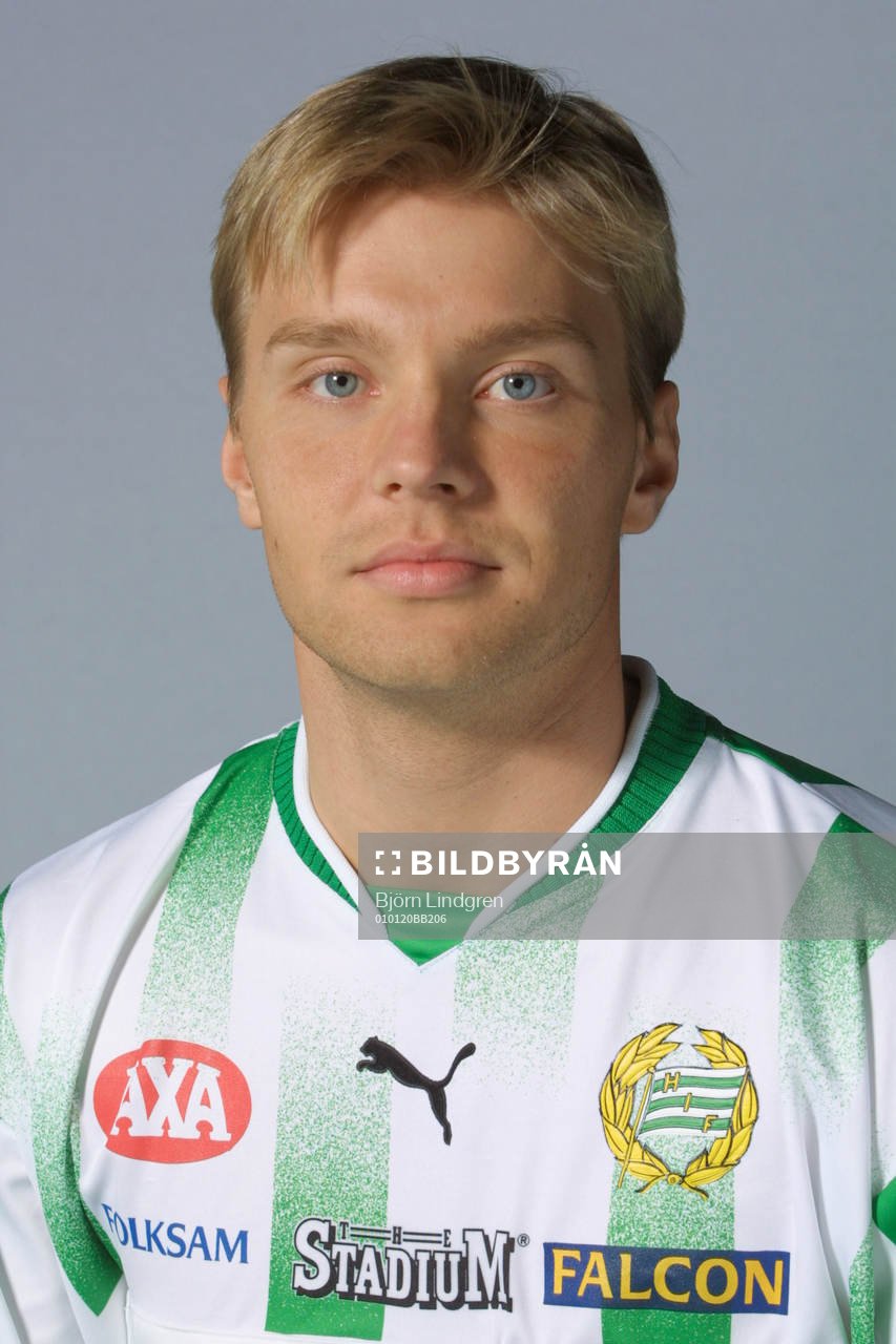 Fotboll, allsvenskan, Porträtt, Hammarby, Tony Löfholm