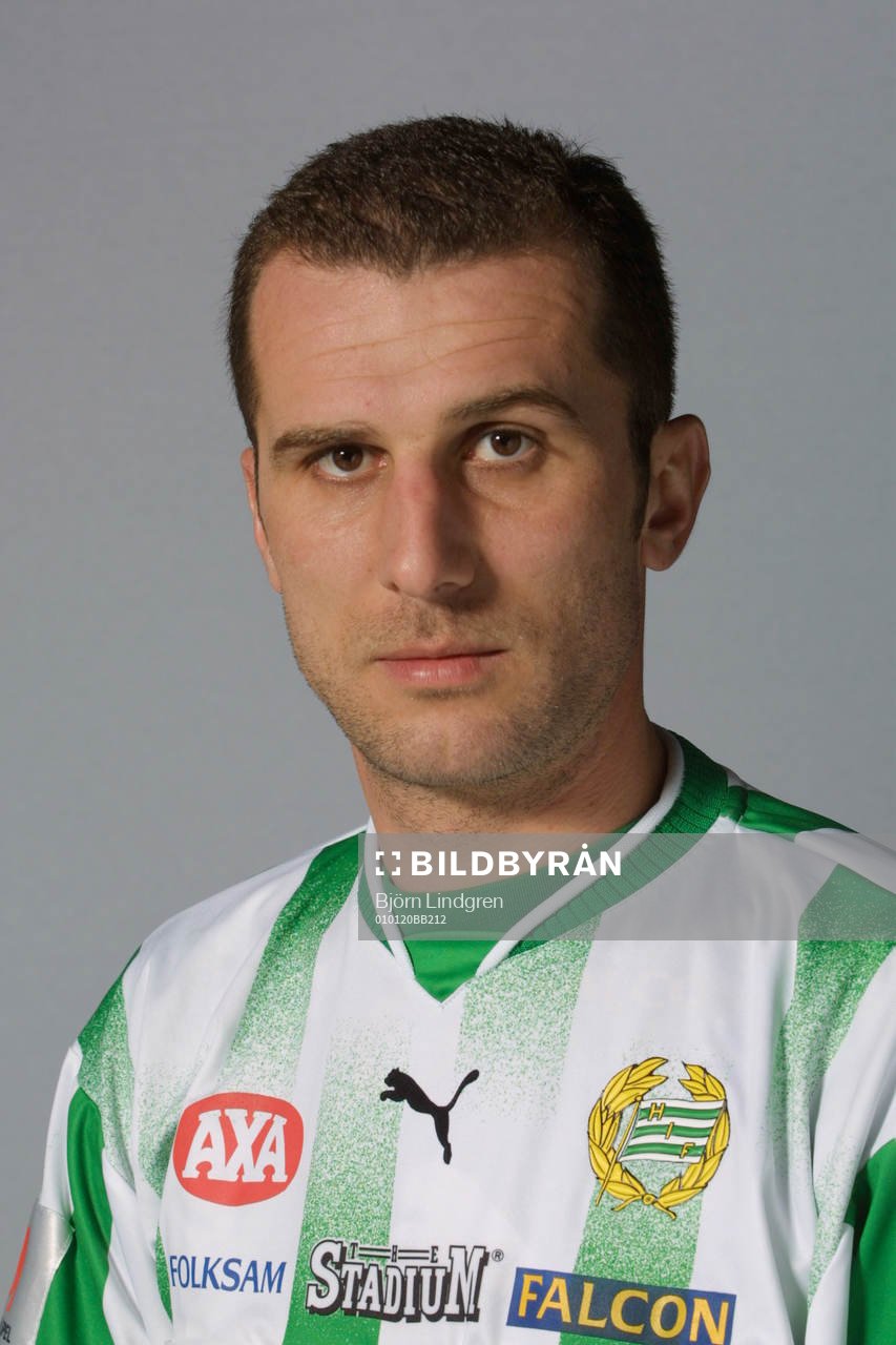 Fotboll, allsvenskan, Porträtt, Hammarby, Dragan Vasiljevic