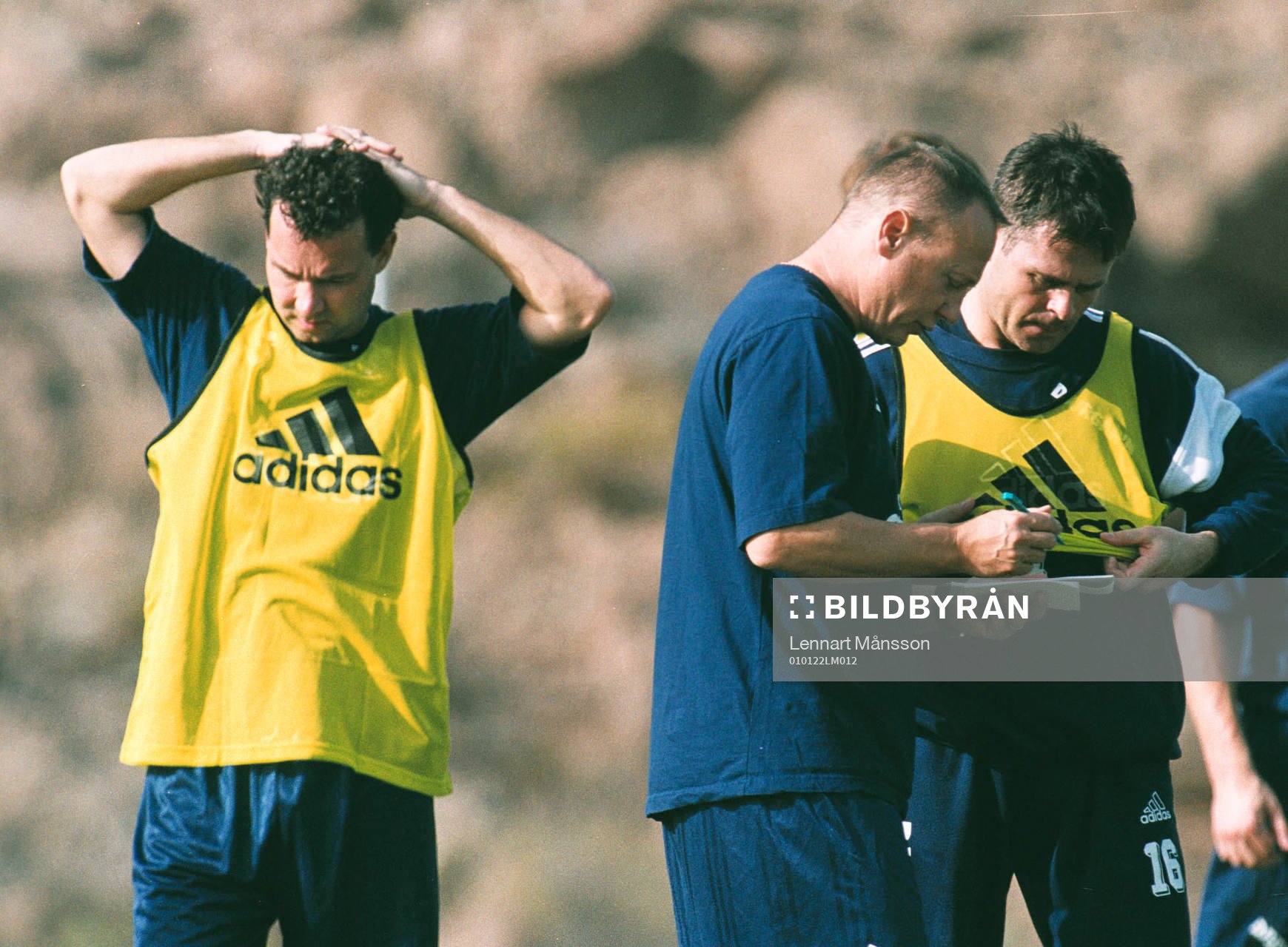 Sören Åkerby, tränare Djurgården, Anders Limpar och